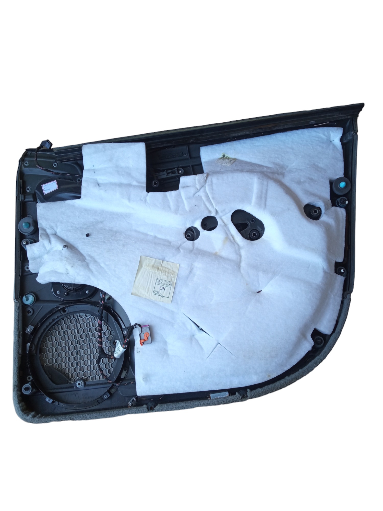 Forro Porta Dianteira Esquerda Porsche Cayenne 2009 Original Cinza 4