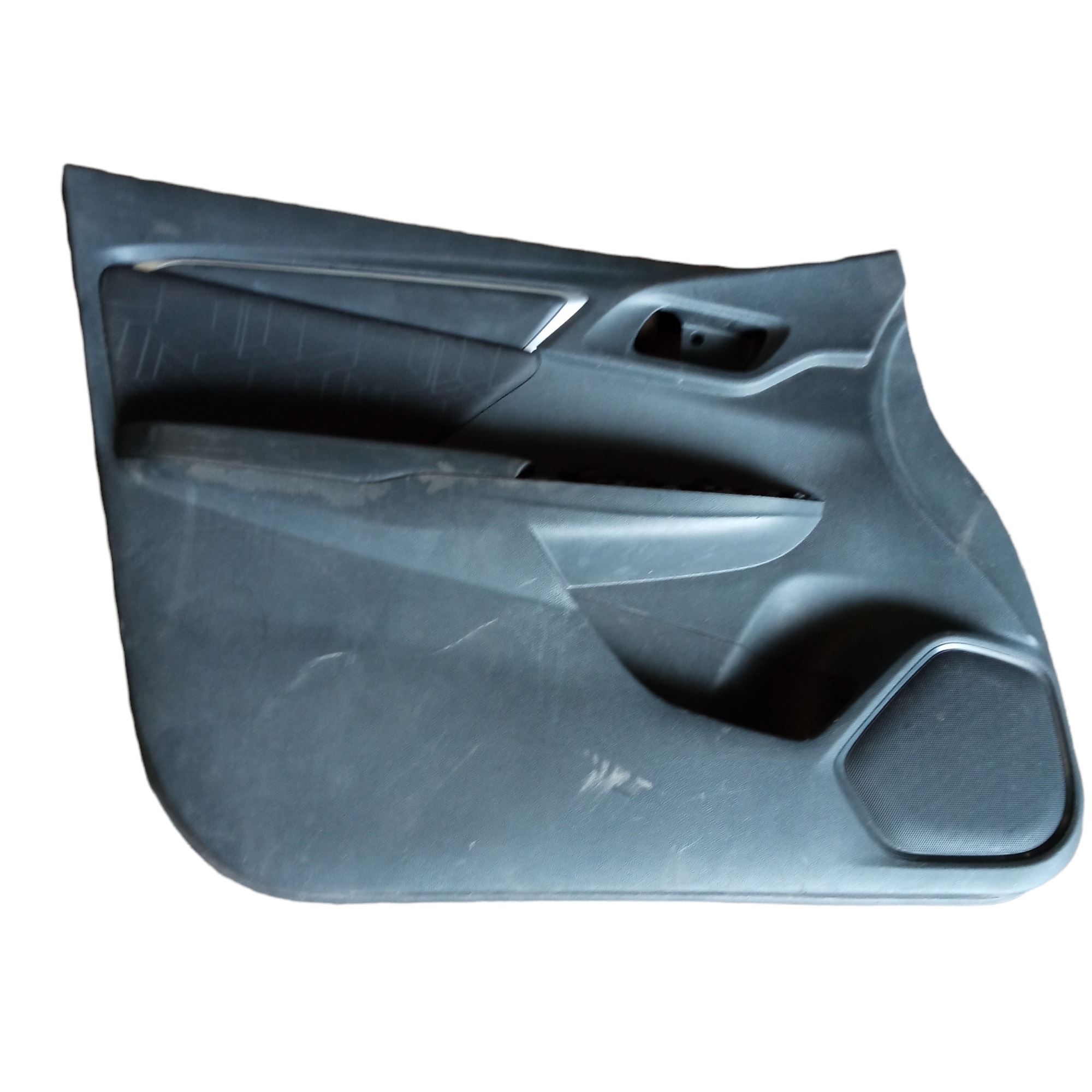 Forro De Porta Dianteira Esquerda Honda Fit 2015 Original  Cinza 1