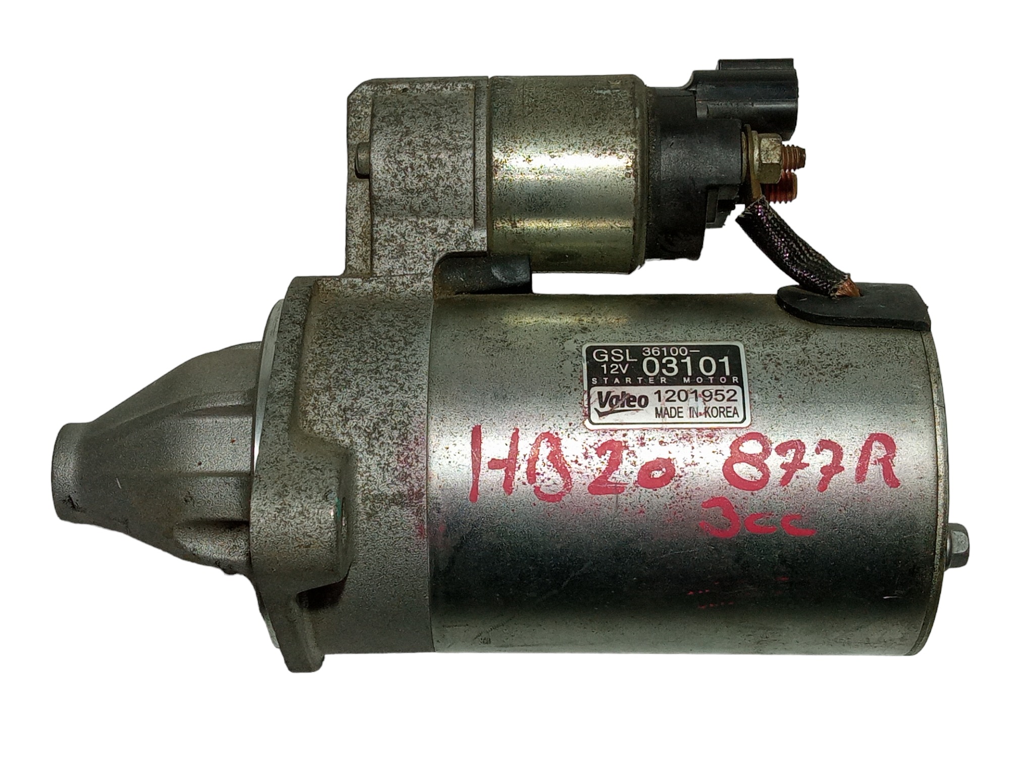 Motor Arranque Partida Hyundai Hb20 2013 2016 1 0 3cc Usado 1