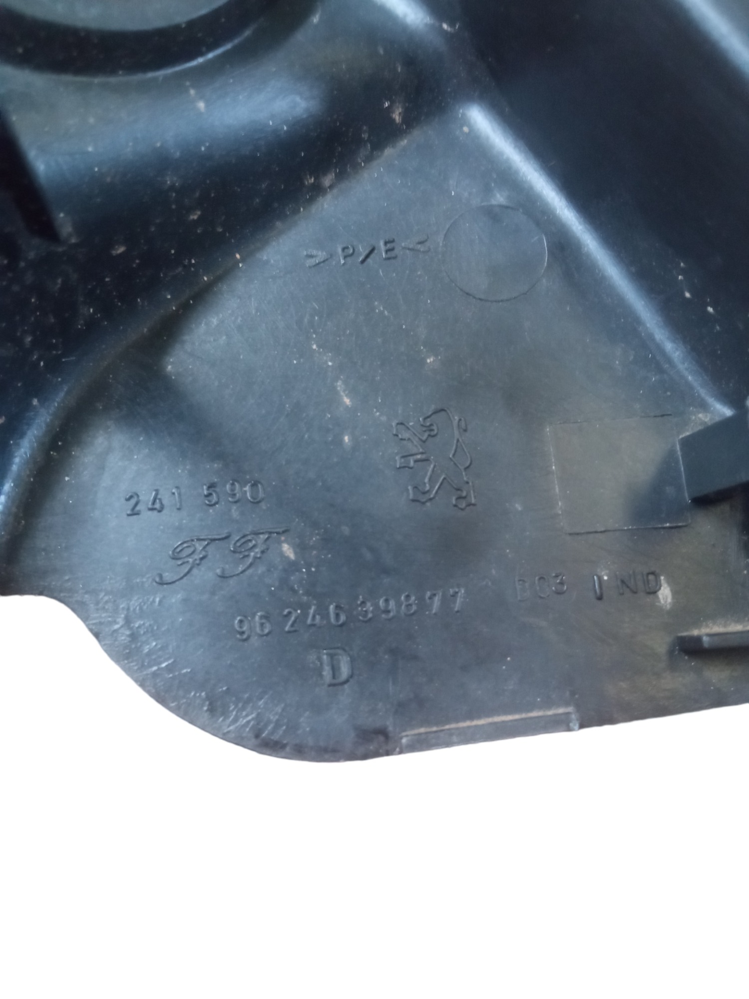 Acabamento Interno Retrovisor Direito Peugeot 206/207 00/13 Preto 5