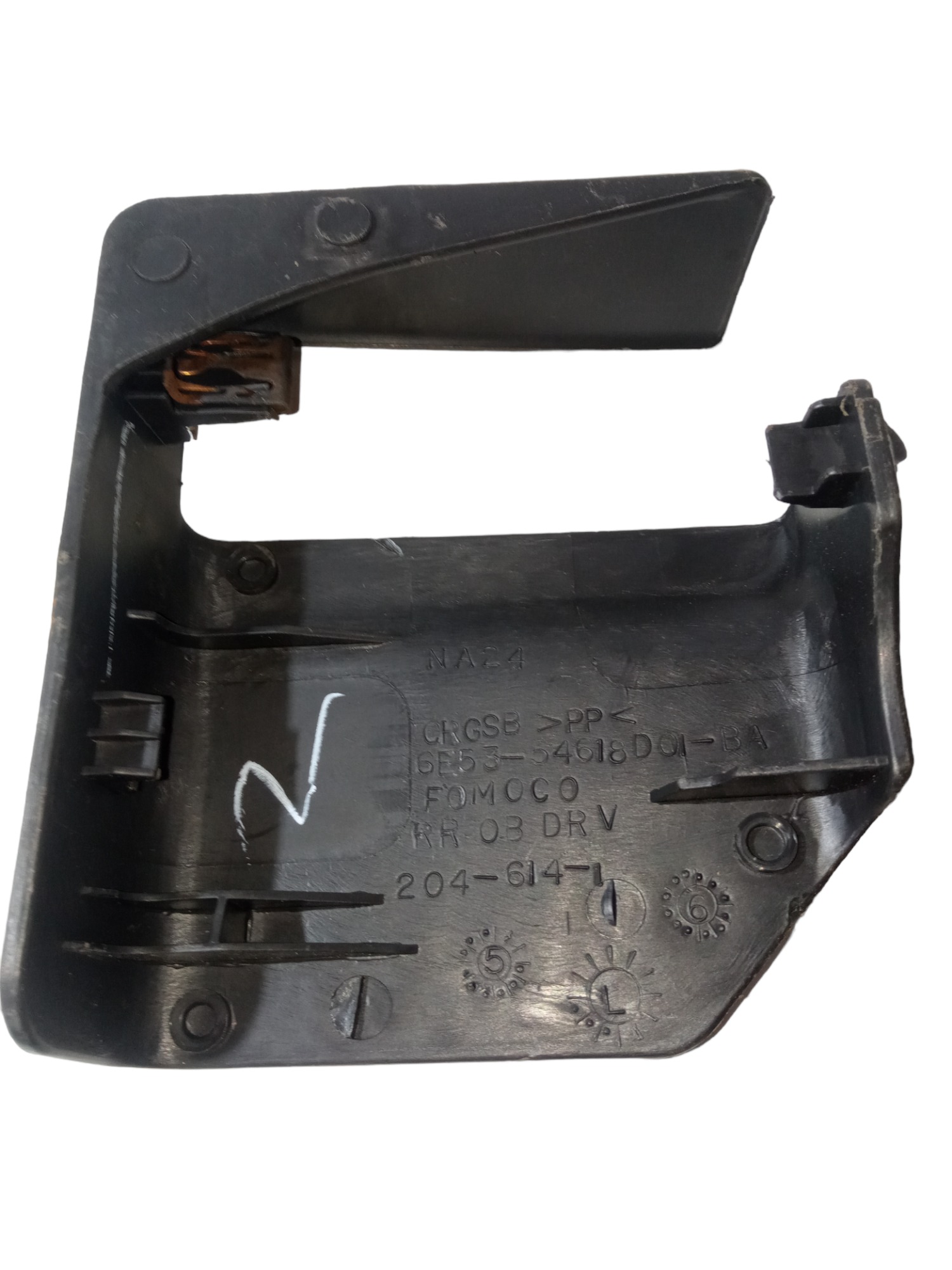 Moldura Acabamento Banco Esquerdo Ford Fusion 2009 A 2012 4