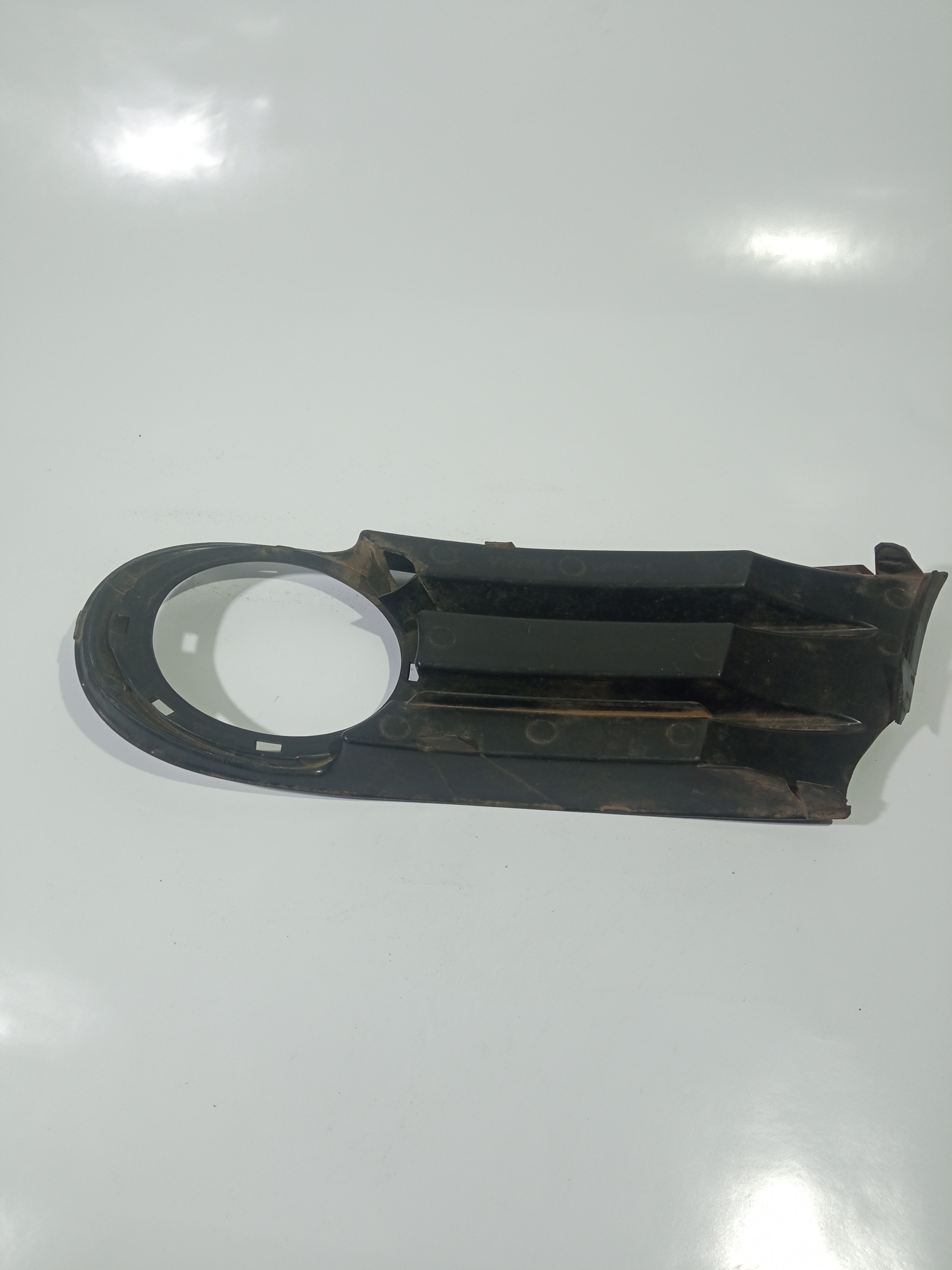 Grade Moldura Farol De Milha Vw Gol/voyage/saveiro G5 09/12 Preto Esquerdo 4