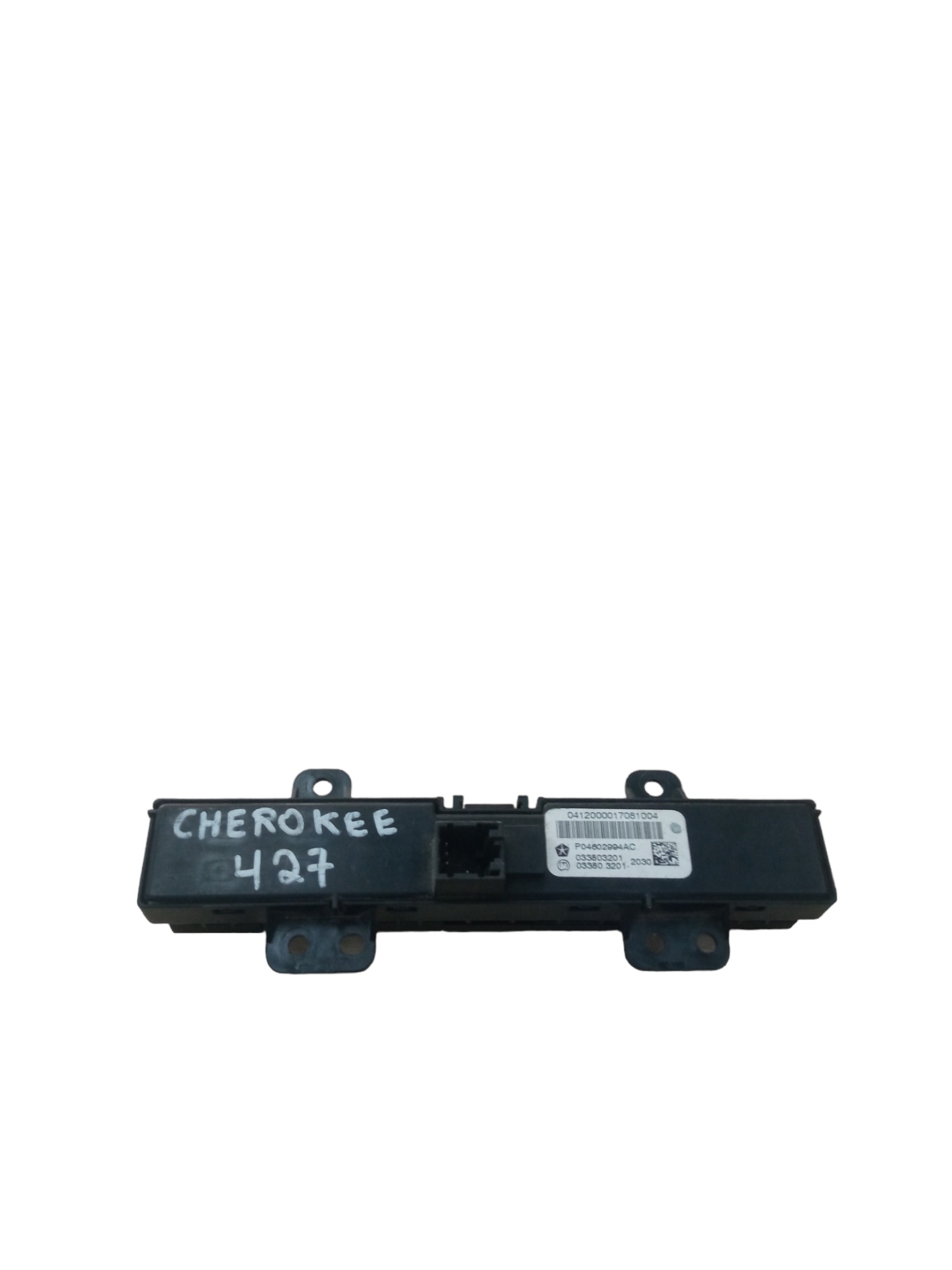 Botão Pisca Alerta Com Comandos Jeep Cherokee 2007/2009 Preto 3