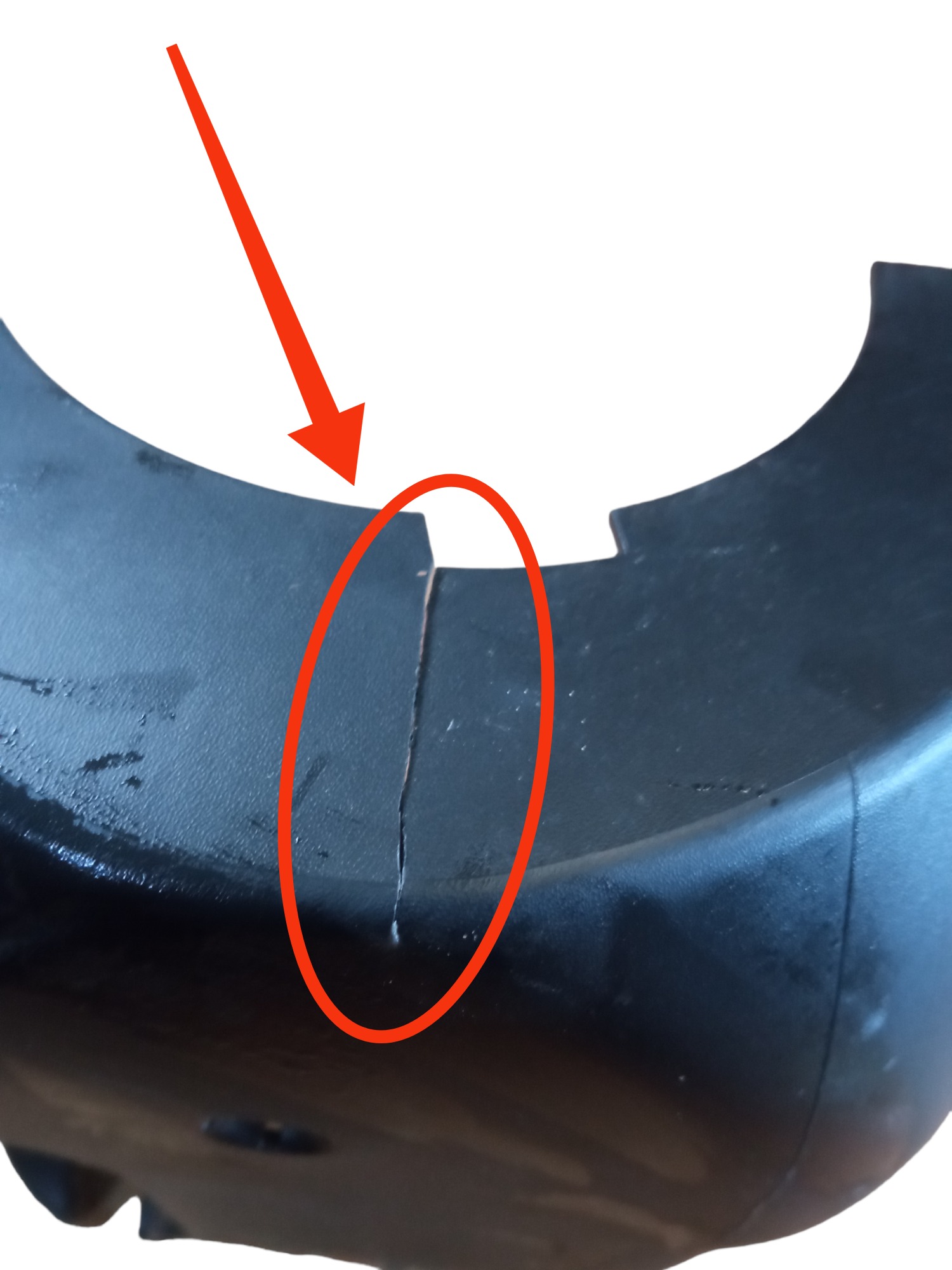 Acabamento Inferior Da Coluna C/detalhe Subaru Impreza 08/13 6