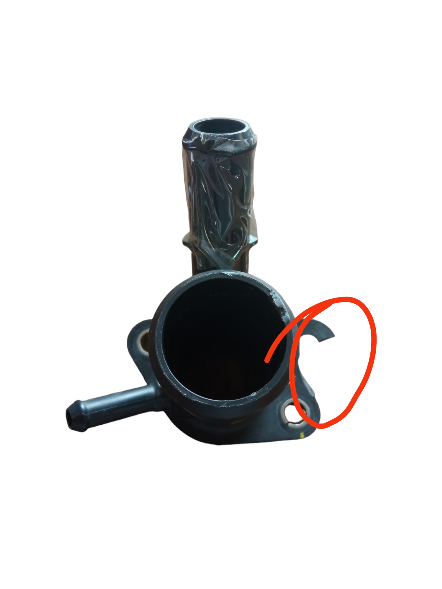 Flange Da Água Toyota Etios 1.5 2015 Original.detalhe. 5