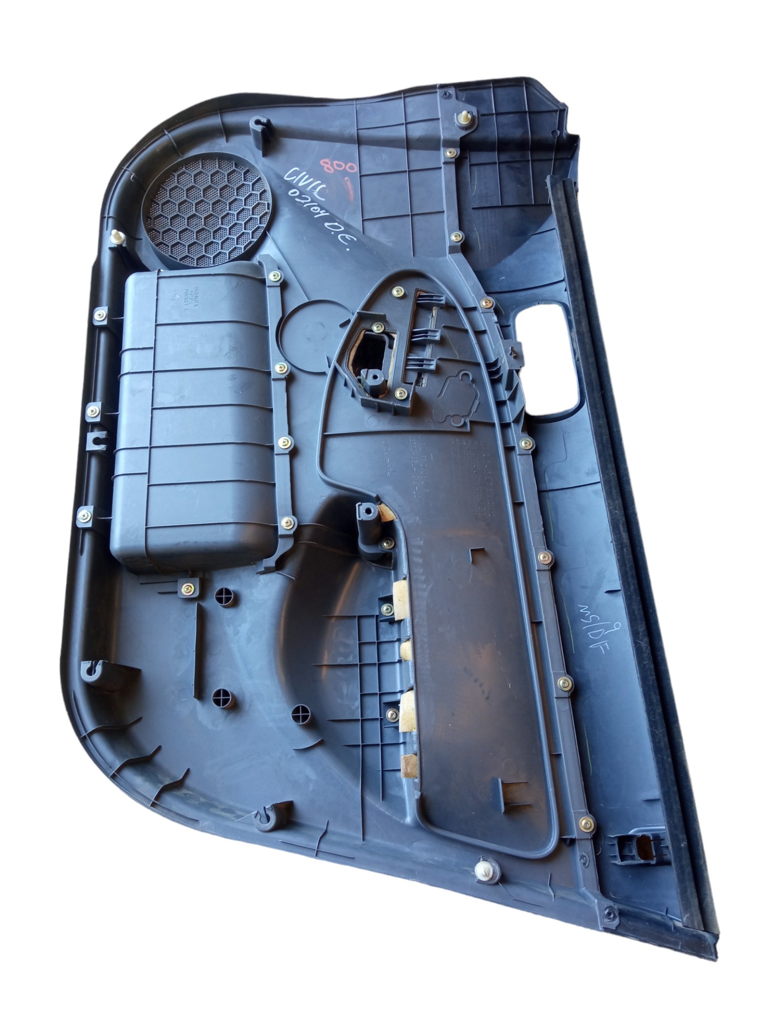 Forro Porta Dianteira Esquerda Honda Civic 2001 A 2005 Usado Cinza 5