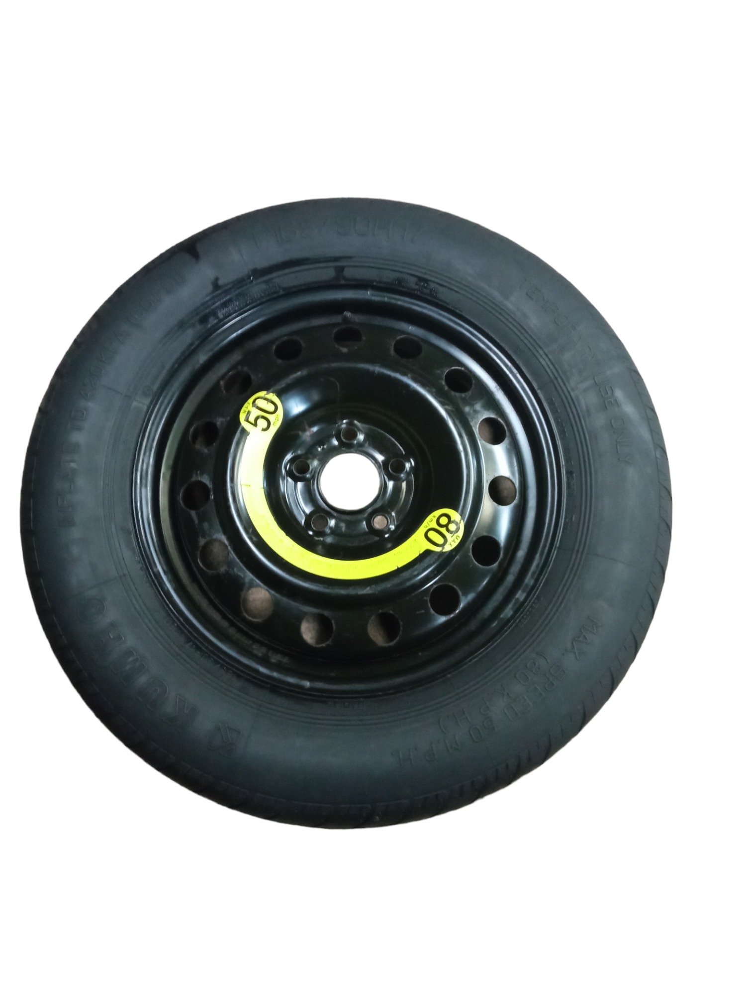 Roda Estepe T165/90 R17 Hyundai Creta 2018 M.v 1