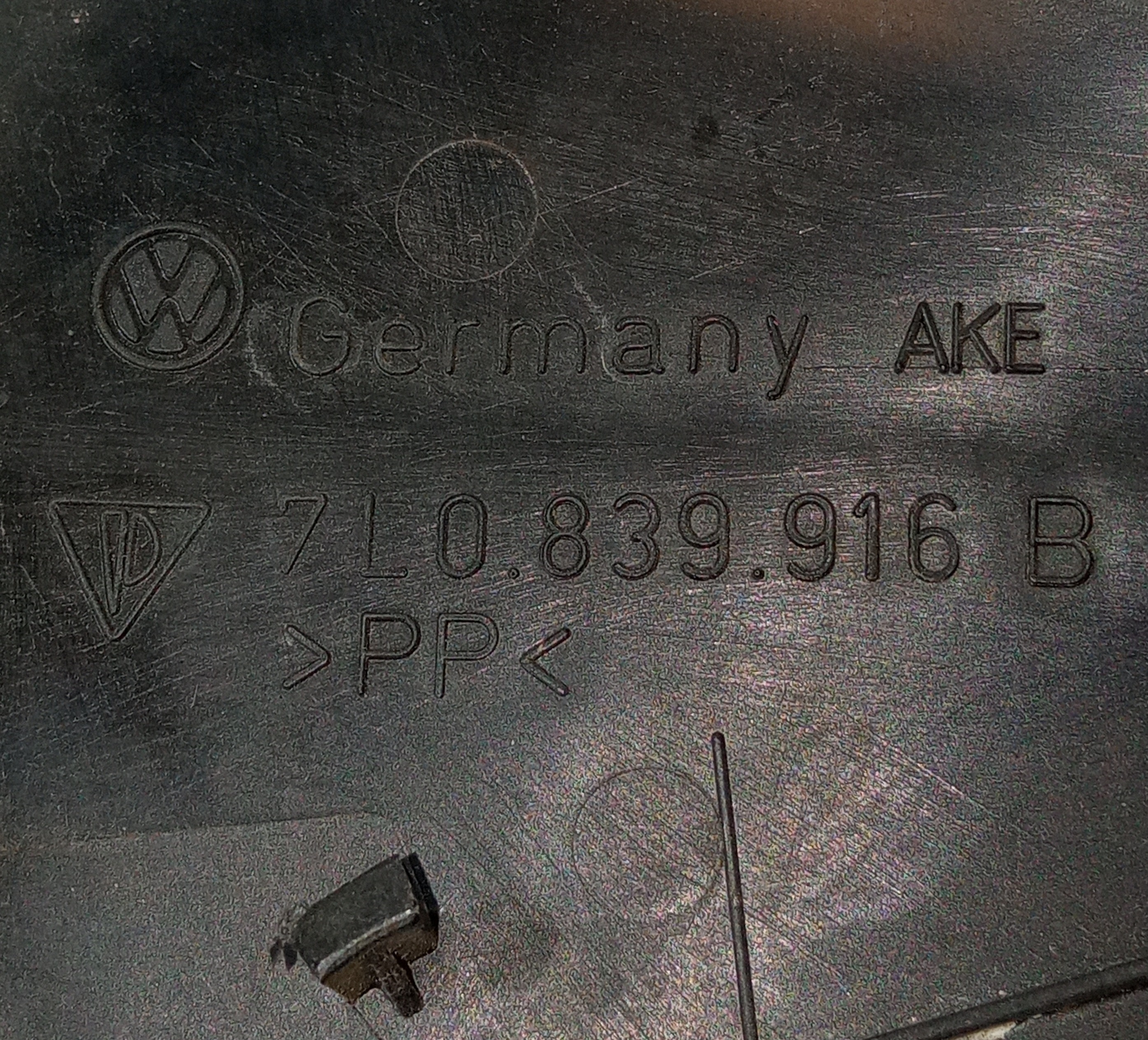 Moldura Interna Porta Traseira Direita Porsche Cayenne 2009 3