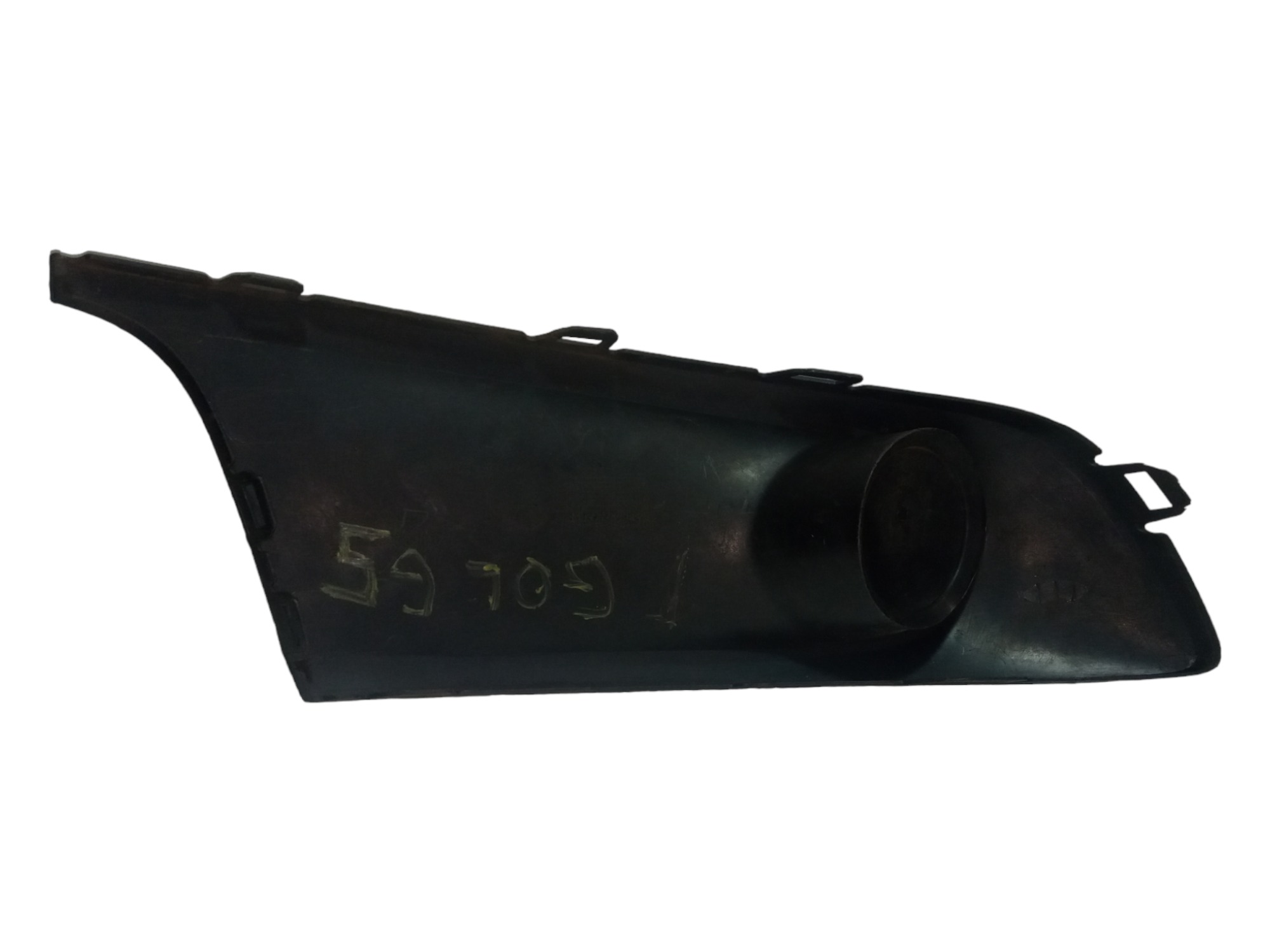 Moldura Farol Milha Esquerdo Volkswagen Gol Fox Spacefox 10 Preta Esquerdo 2
