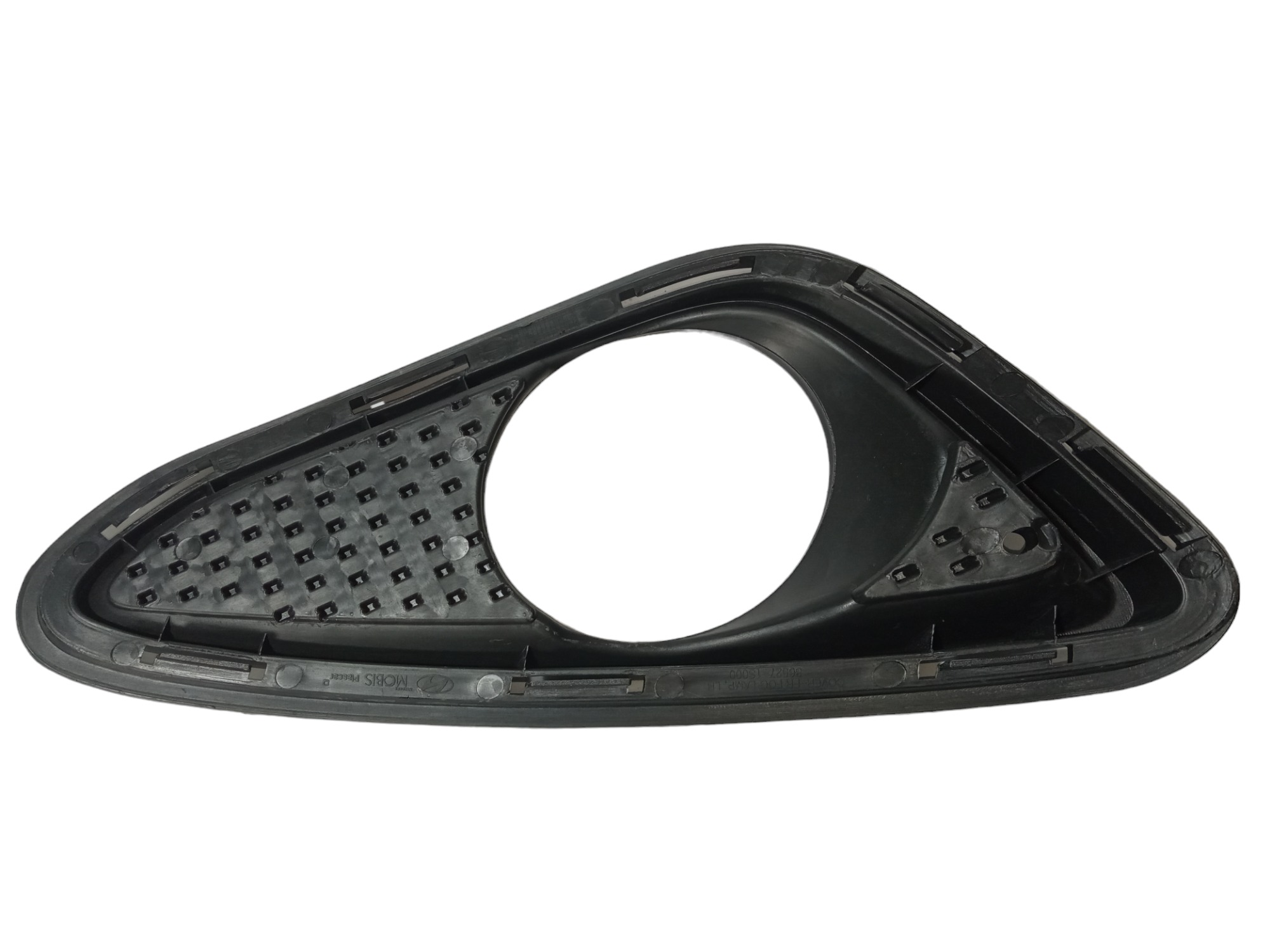 Moldura Acabamento Grade Farol Milha Esquerdo Hb20 2012 2015 Preto 4