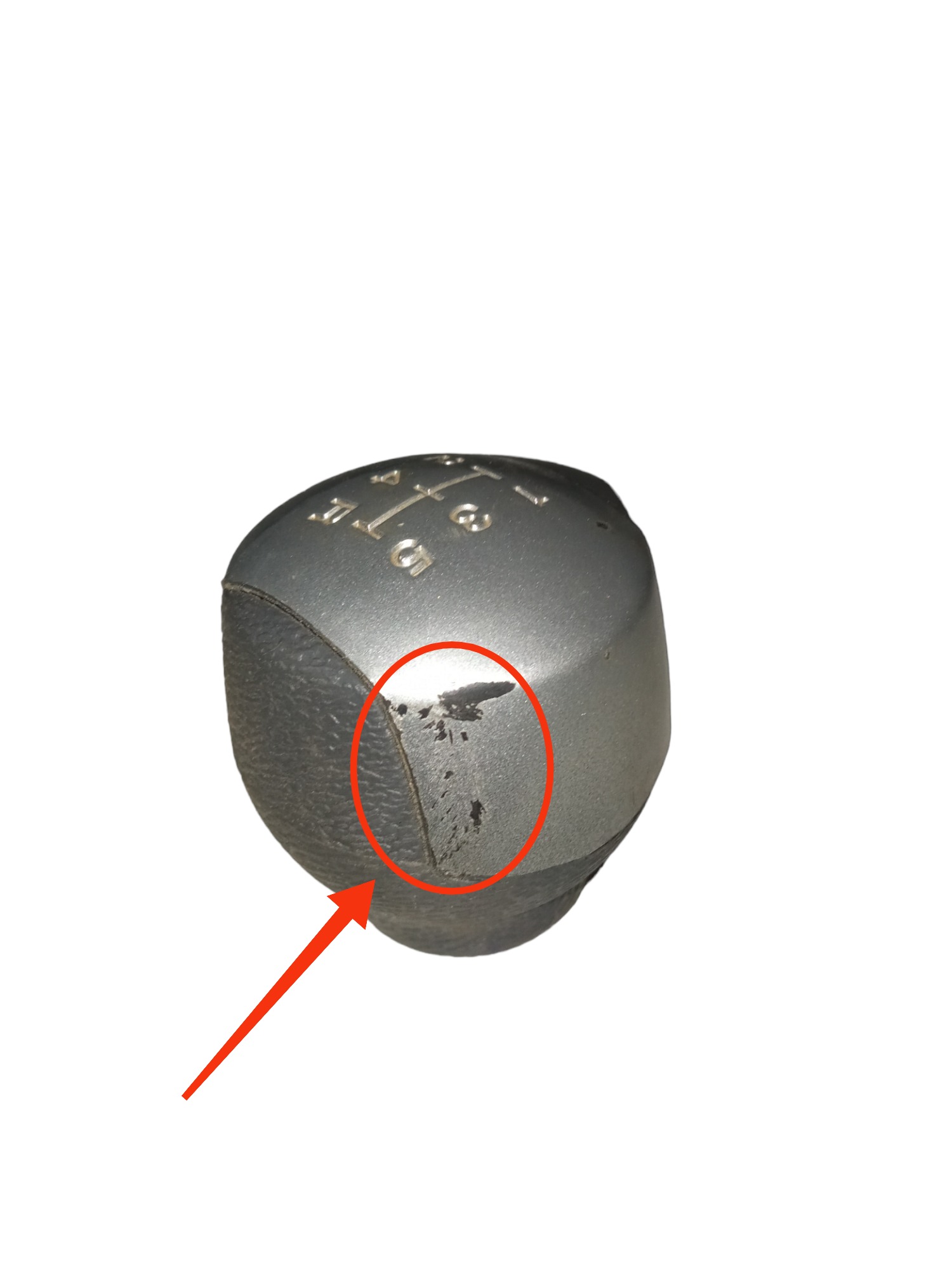 Manopla Bola Alavanca Cambio C/detalhe Fiat Palio/idea 05/16 Preto 2