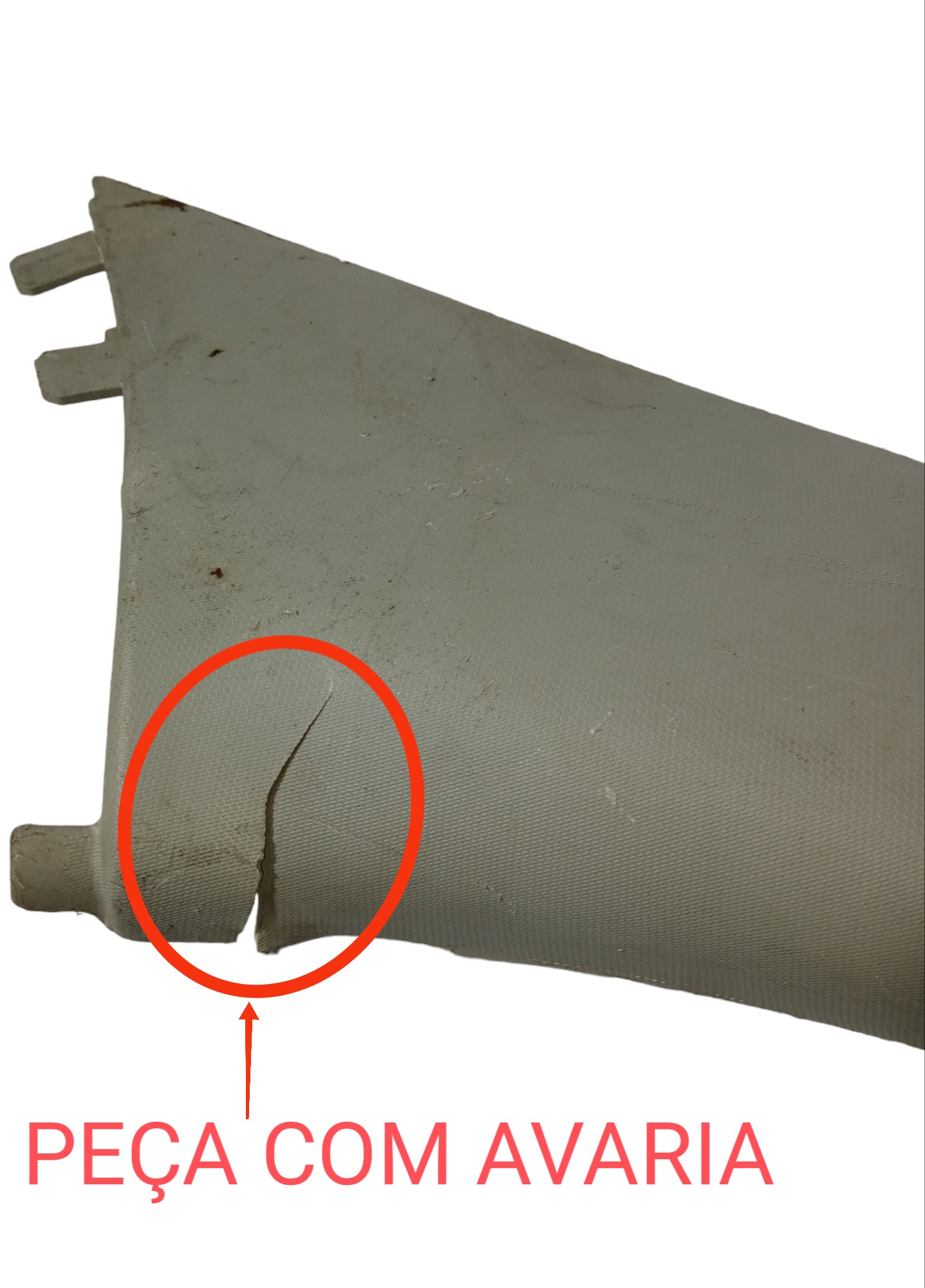 Moldura Acabamento Coluna Direita Parabrisa S10 2012 A 2016 2