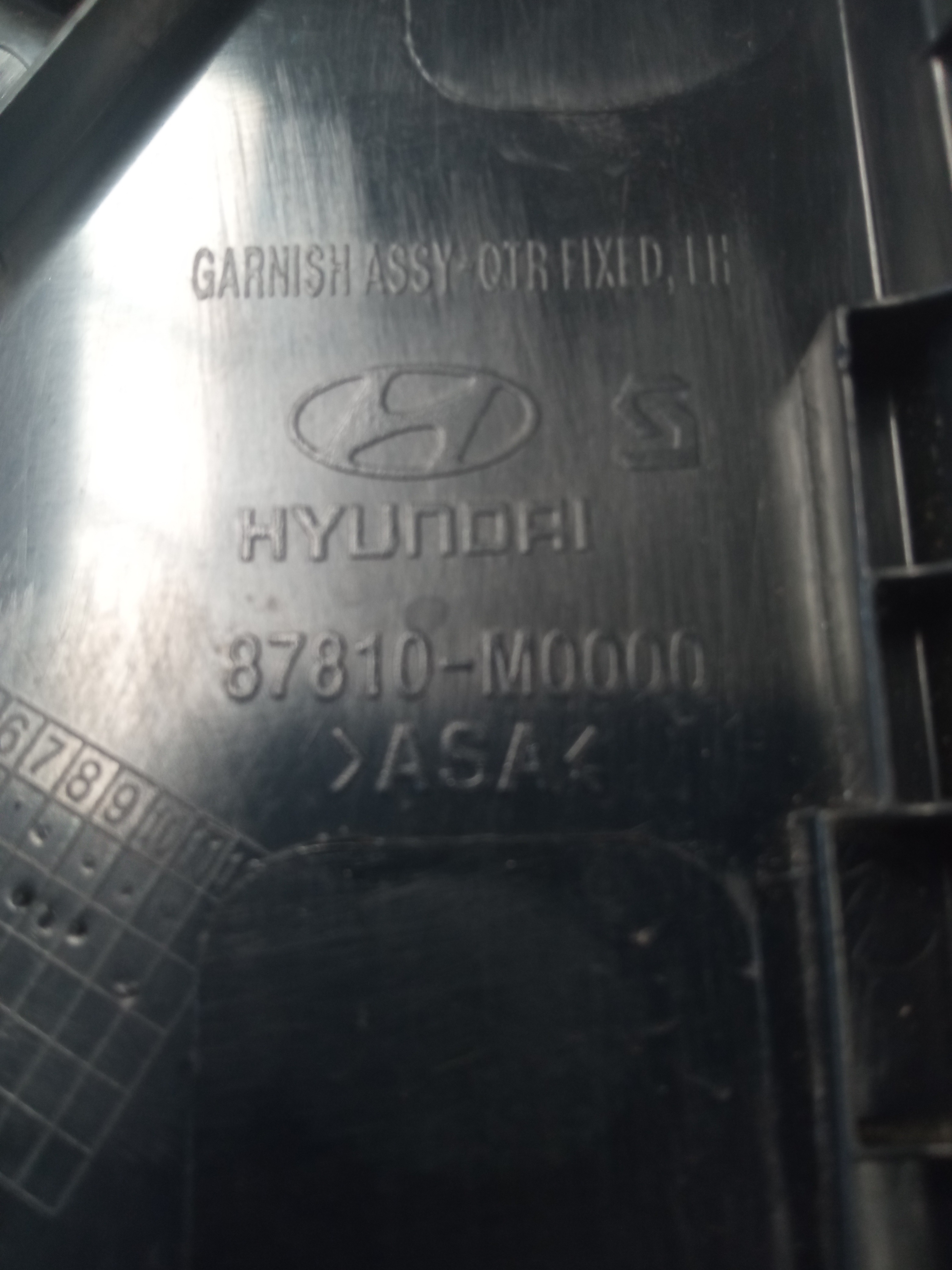 Acabamento Externo Retrovisor Direito Hyundai Creta 17/19  Preto 5