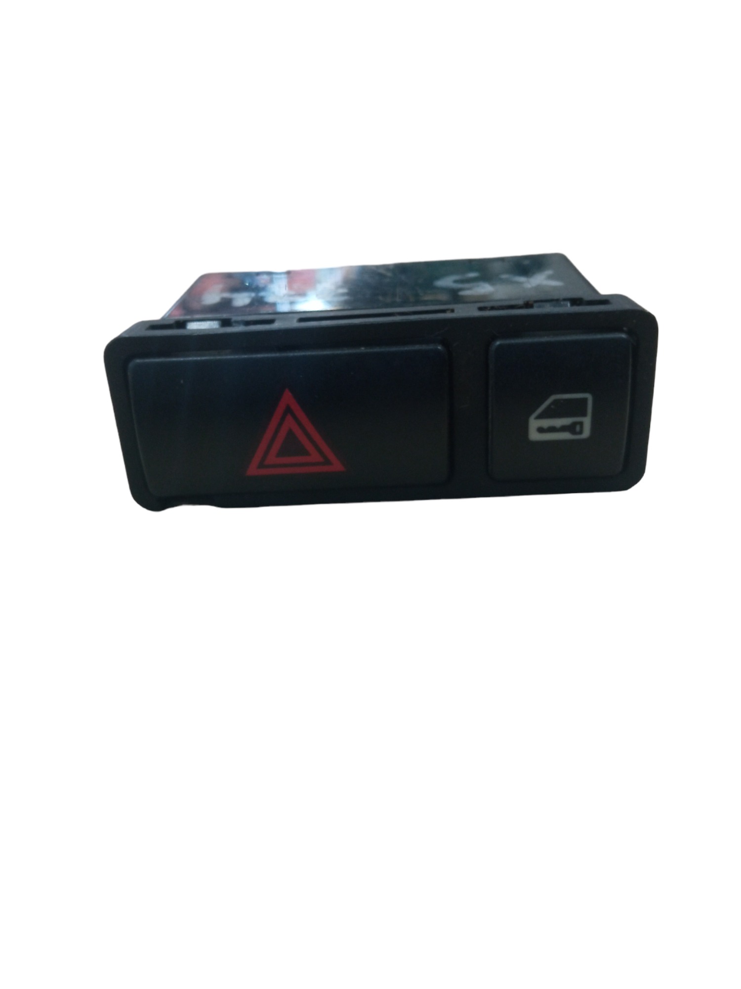 Botão Pisca Alerta/trava Porta Bmw X5 2000/2006 Preto 1