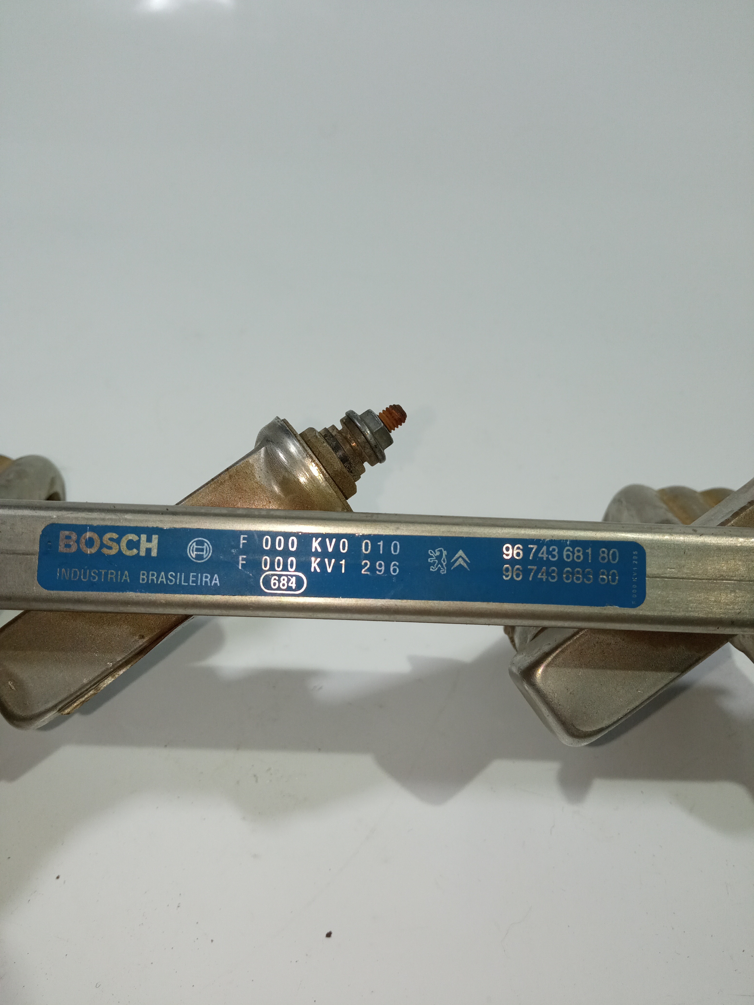 Flauta Dos Bicos Injetores Peugeot 208/307/ Citroen C3 14/19 5