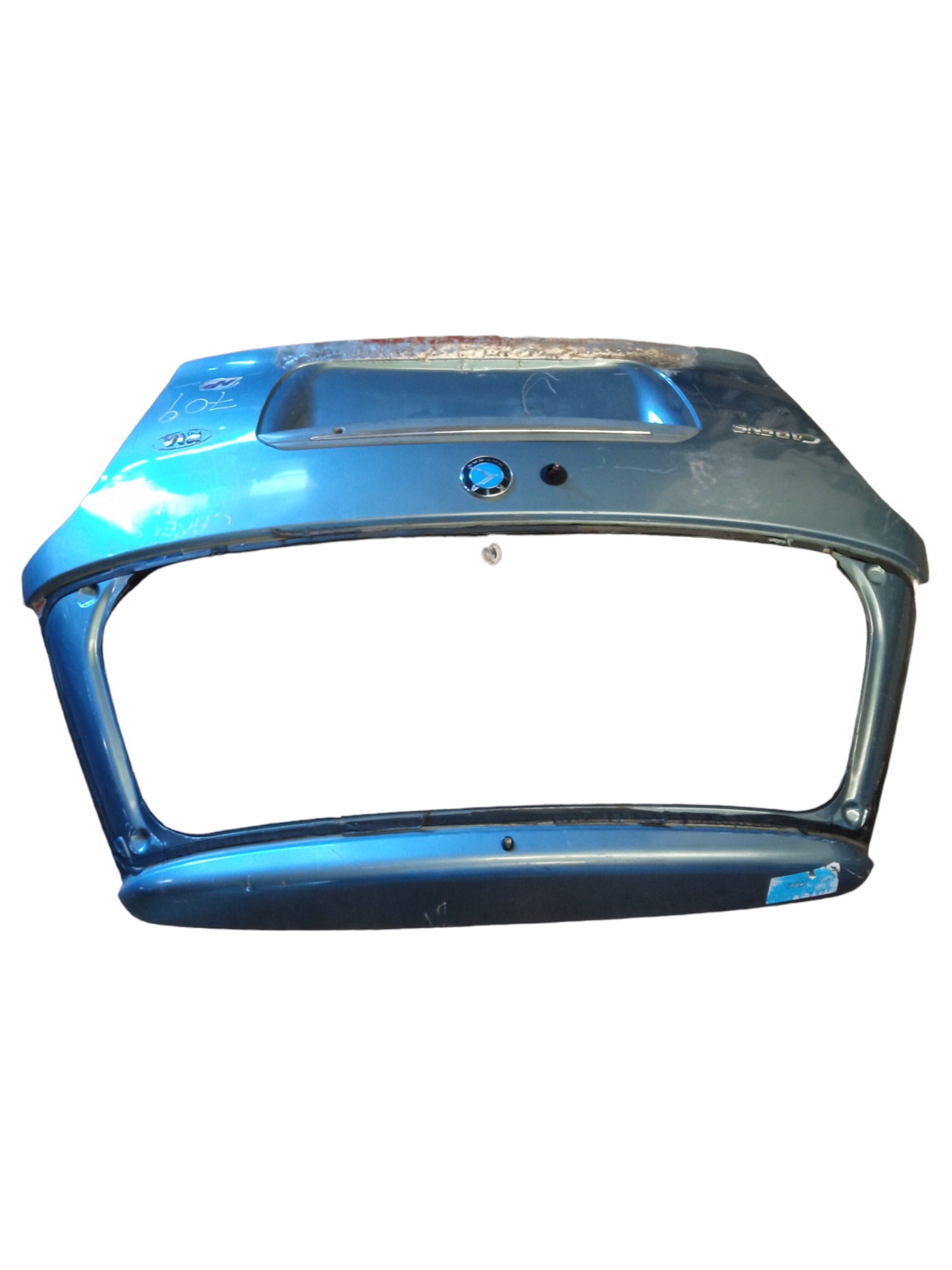 Tampa Traseira Kia Carens 1998 1999 2000 2001 2002 Azul 3