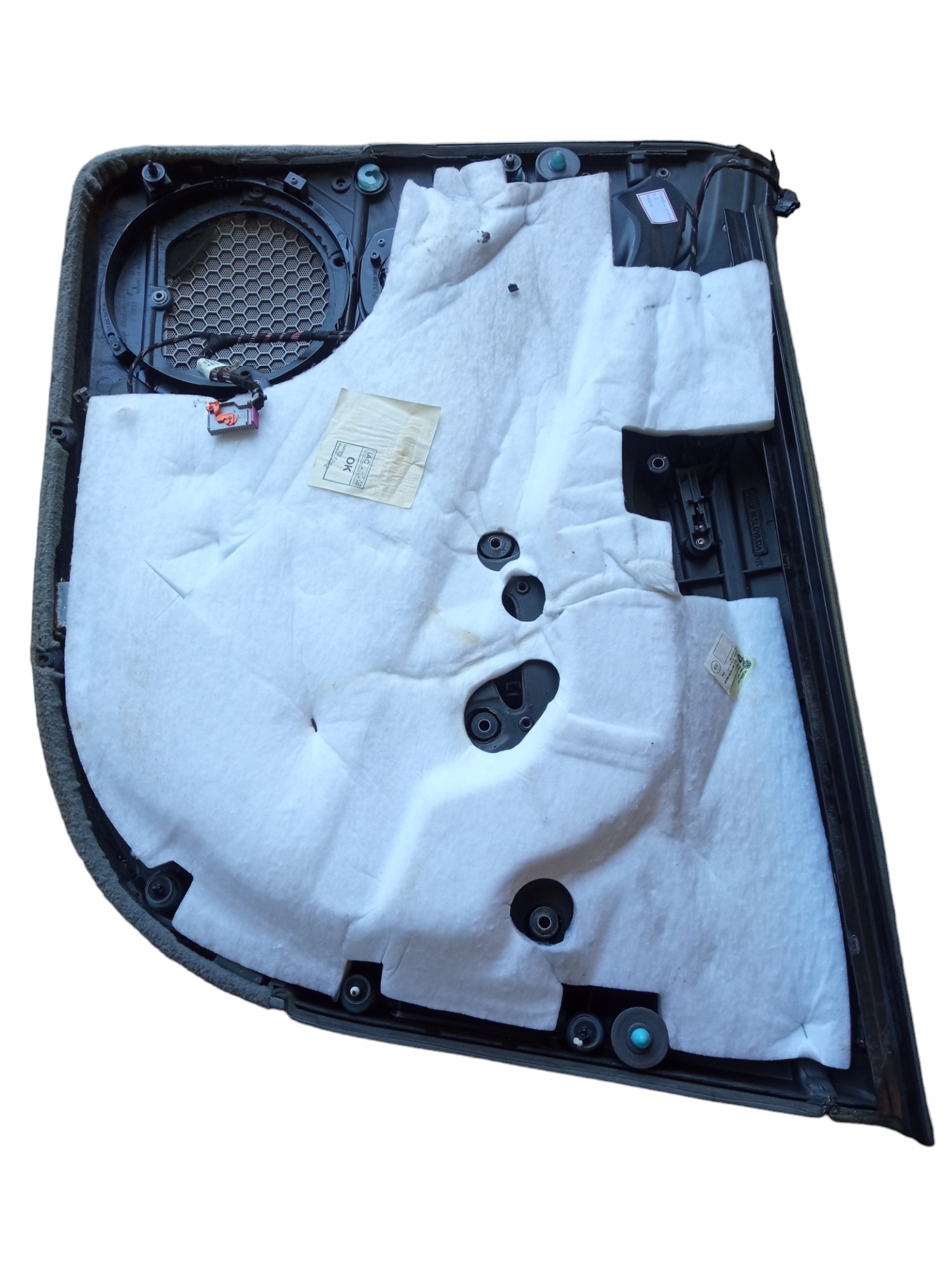 Forro Porta Dianteira Esquerda Porsche Cayenne 2009 Original Cinza 5