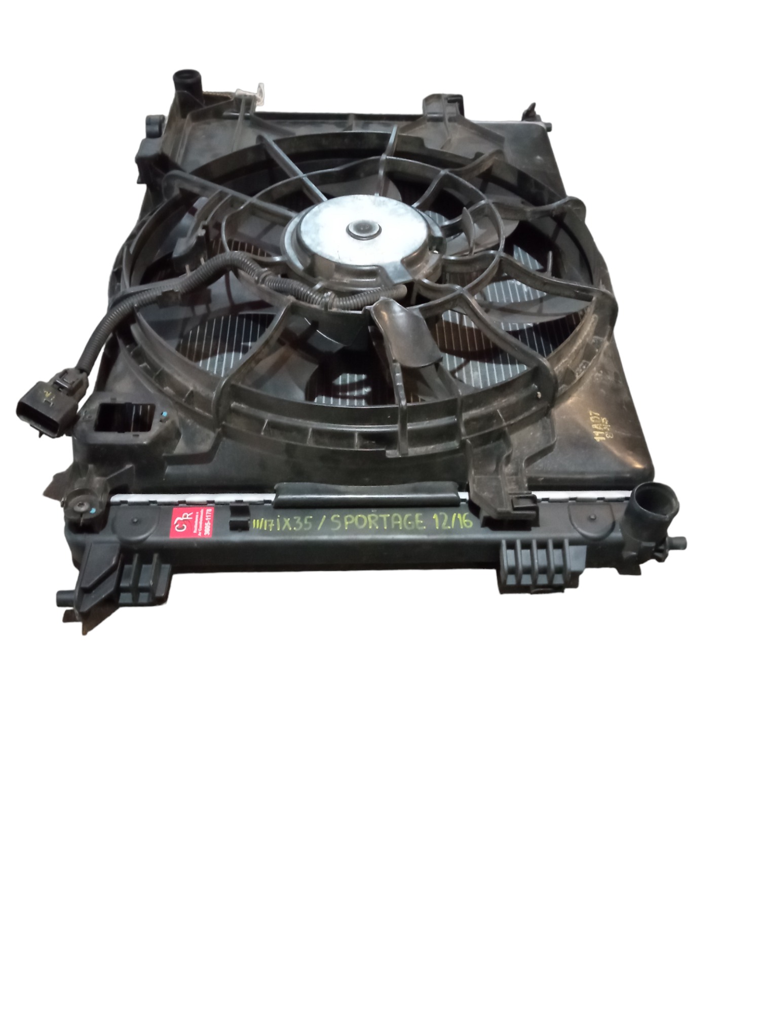 Radiador Água C/ Ventoinha Hyundai Ix35 12/18 Automático M.v 4