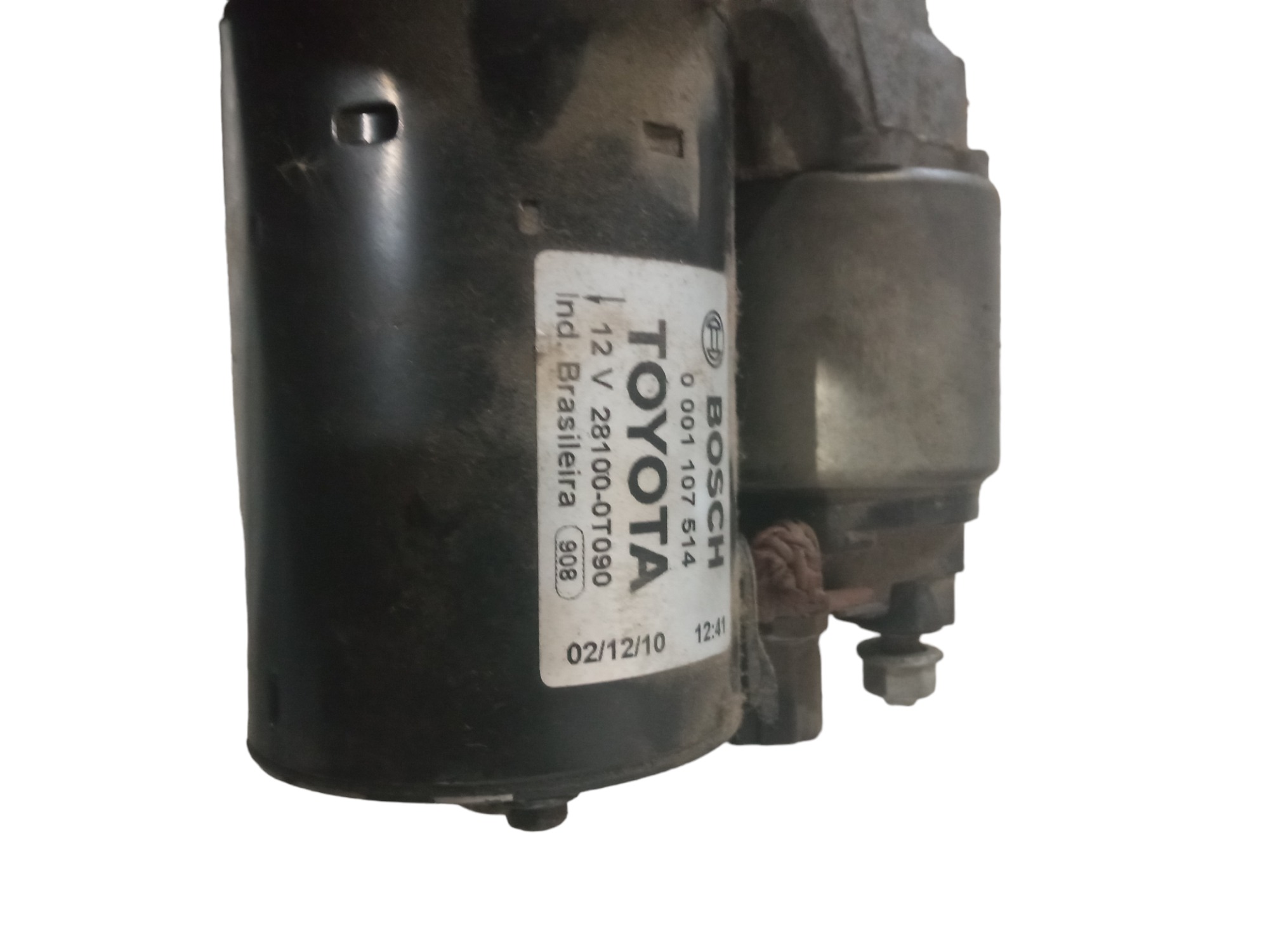 Motor De Arranque Toyota Corolla 1.8 16v 2010 Original 4