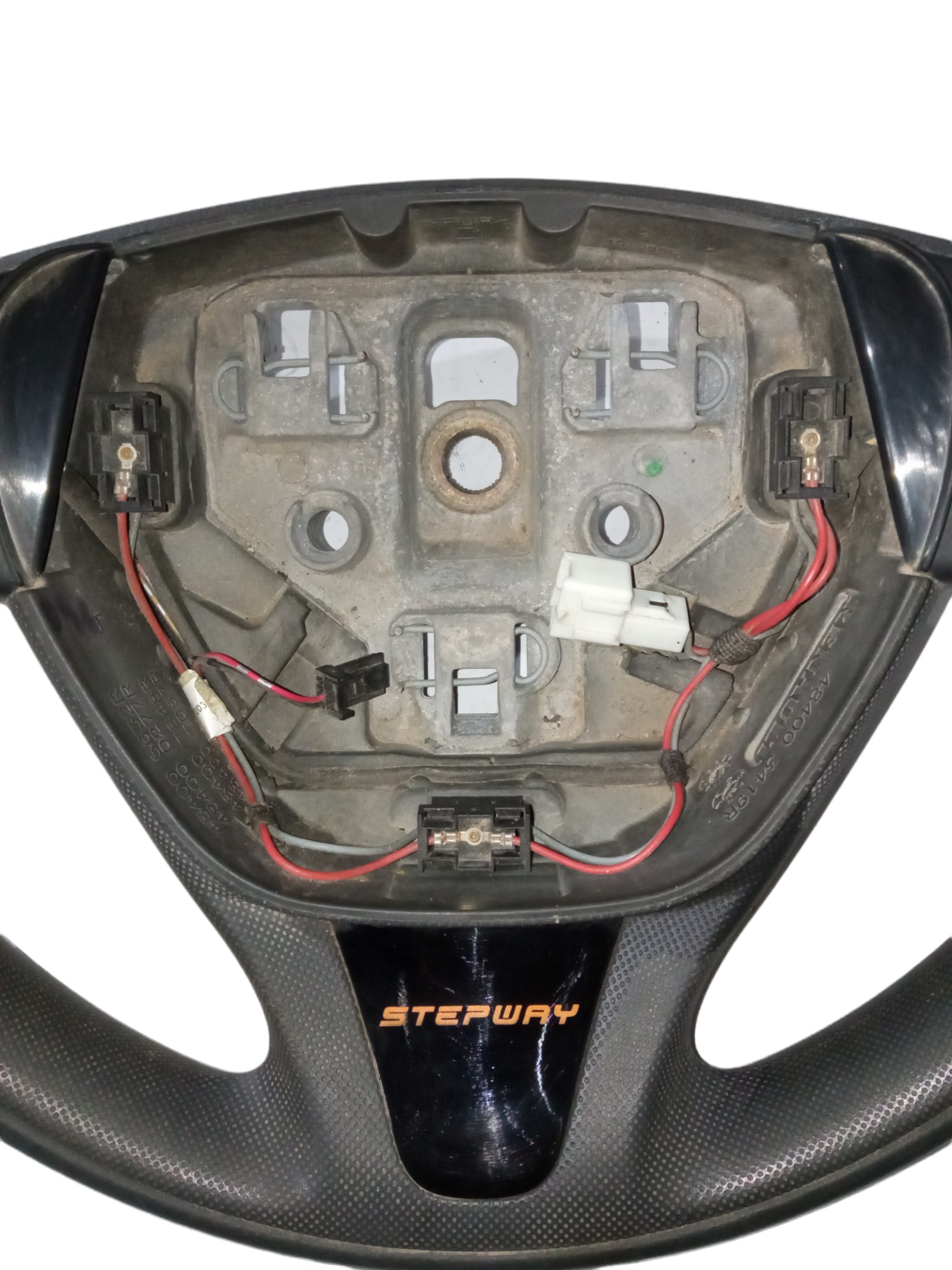 Volante Sandero Stepway 2015 2016 2017 2018 Preto 4