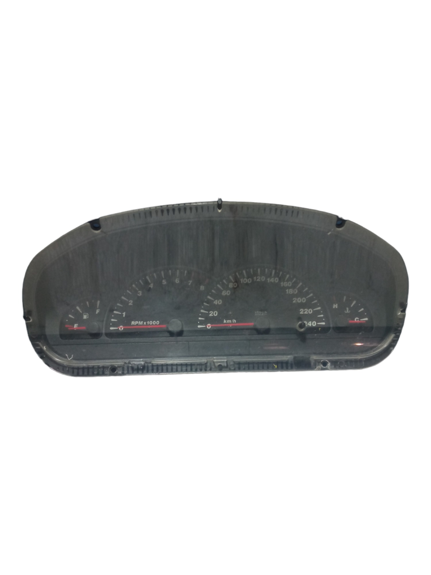 Painel Instrumento  Fiat Marea Brava 99 2000 2001 2005 2008 Preto 3