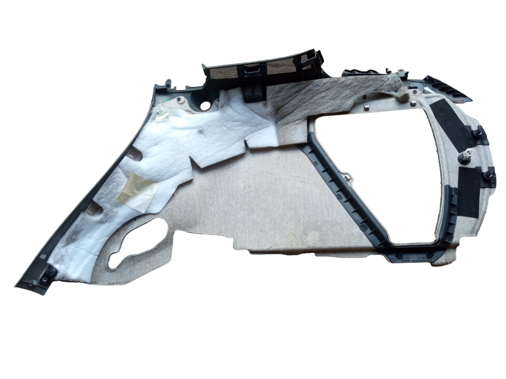 Forro Lateral Esquerdo Porta Malas Porsche Cayenne 2009 4