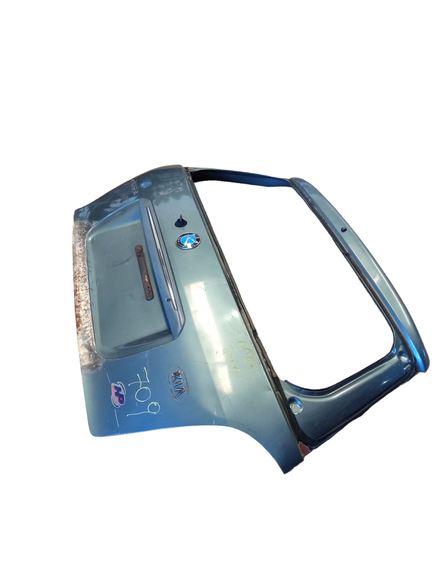 Tampa Traseira Kia Carens 1998 1999 2000 2001 2002 Azul 2