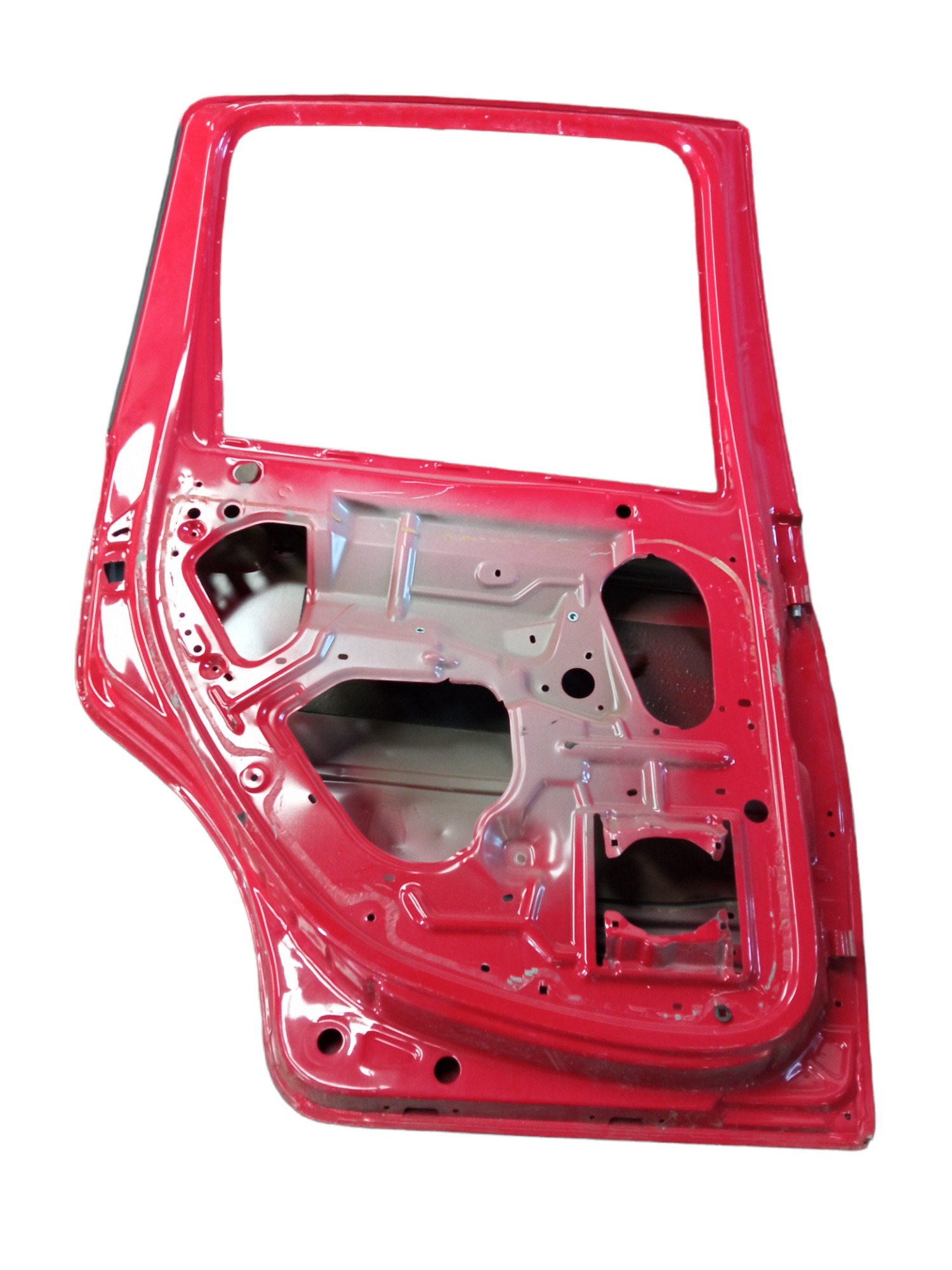Porta Traseira Esquerda Fiat Idea 2006 2007 2008 2009 2010 Vermelho 6