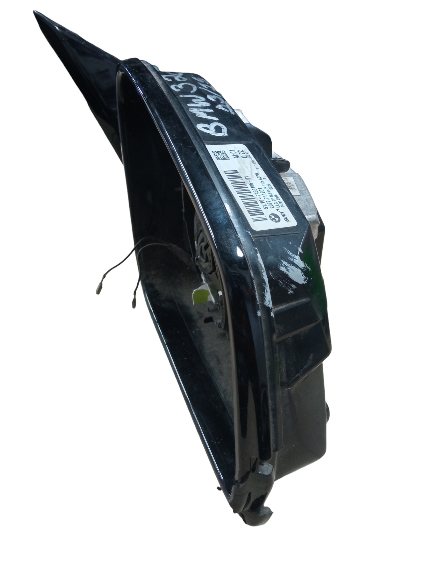 Retrovisor Lado Direito Bmw 320i 2013 2014 Usado 5