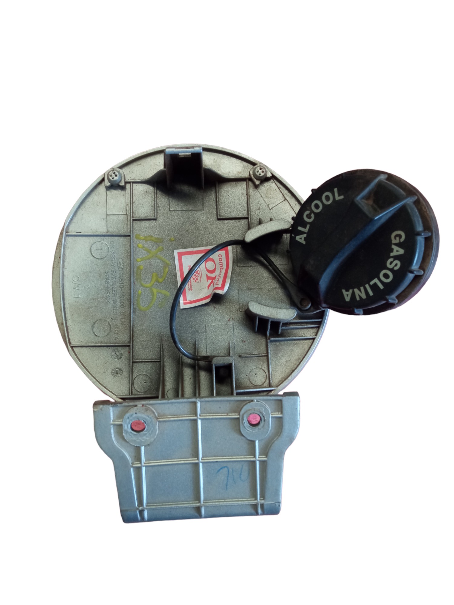 Portinhola Tanque De Combustível Hyundai Ix35 2009/2014 Cinza 4