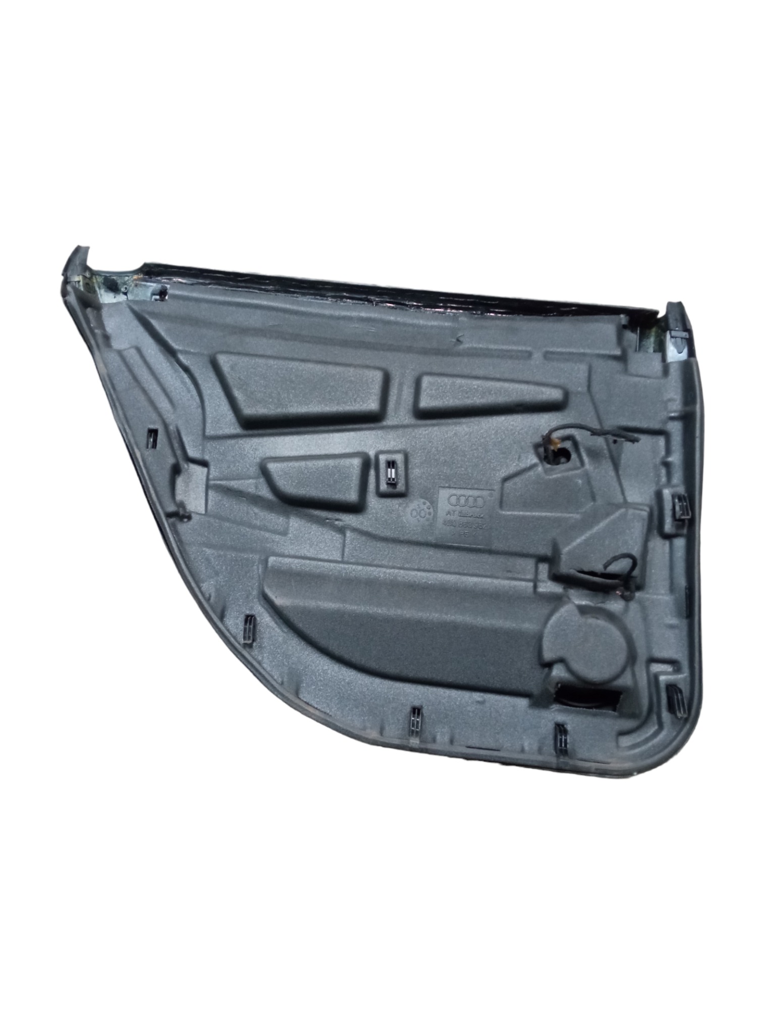 Forro De Porta Traseiro Direito C/detalhes Audi A6 2000  Preto 3