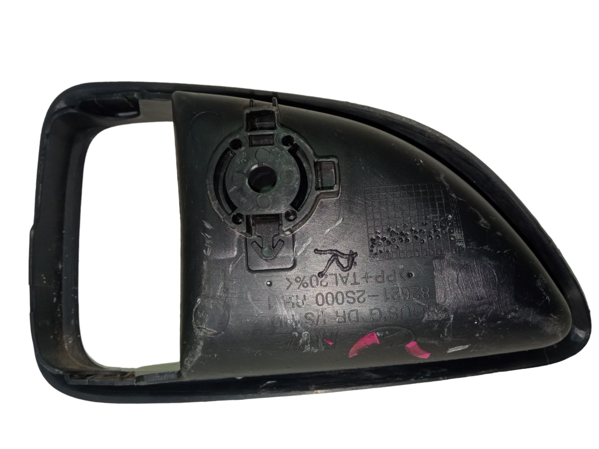 Moldura Macaneta Interna Traseira Direita Hyundai Ix35 2015 Preto 3