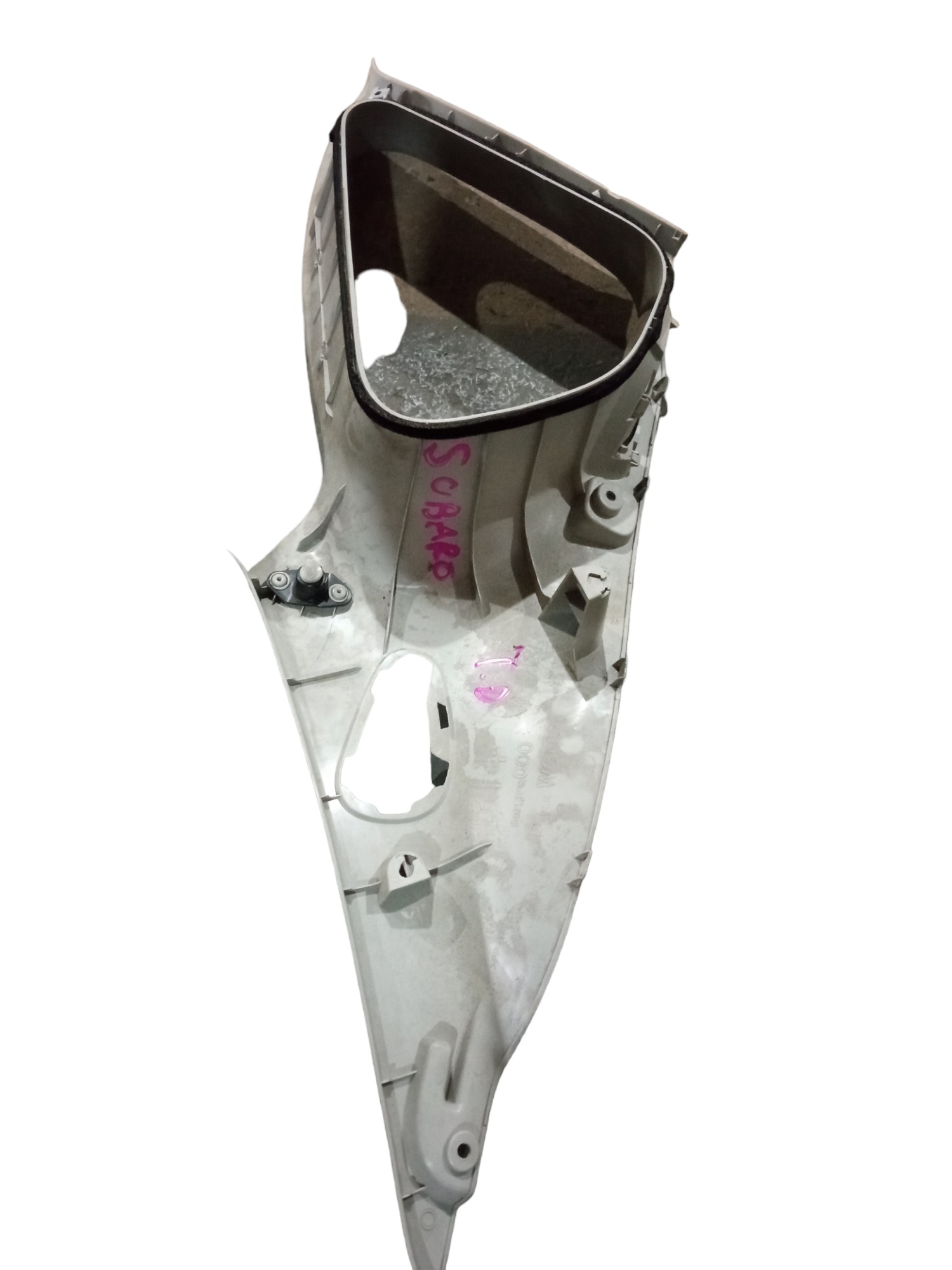 Moldura Vidro Vigia Traseiro Direito Subaru Impreza 08/12 Mv W 3