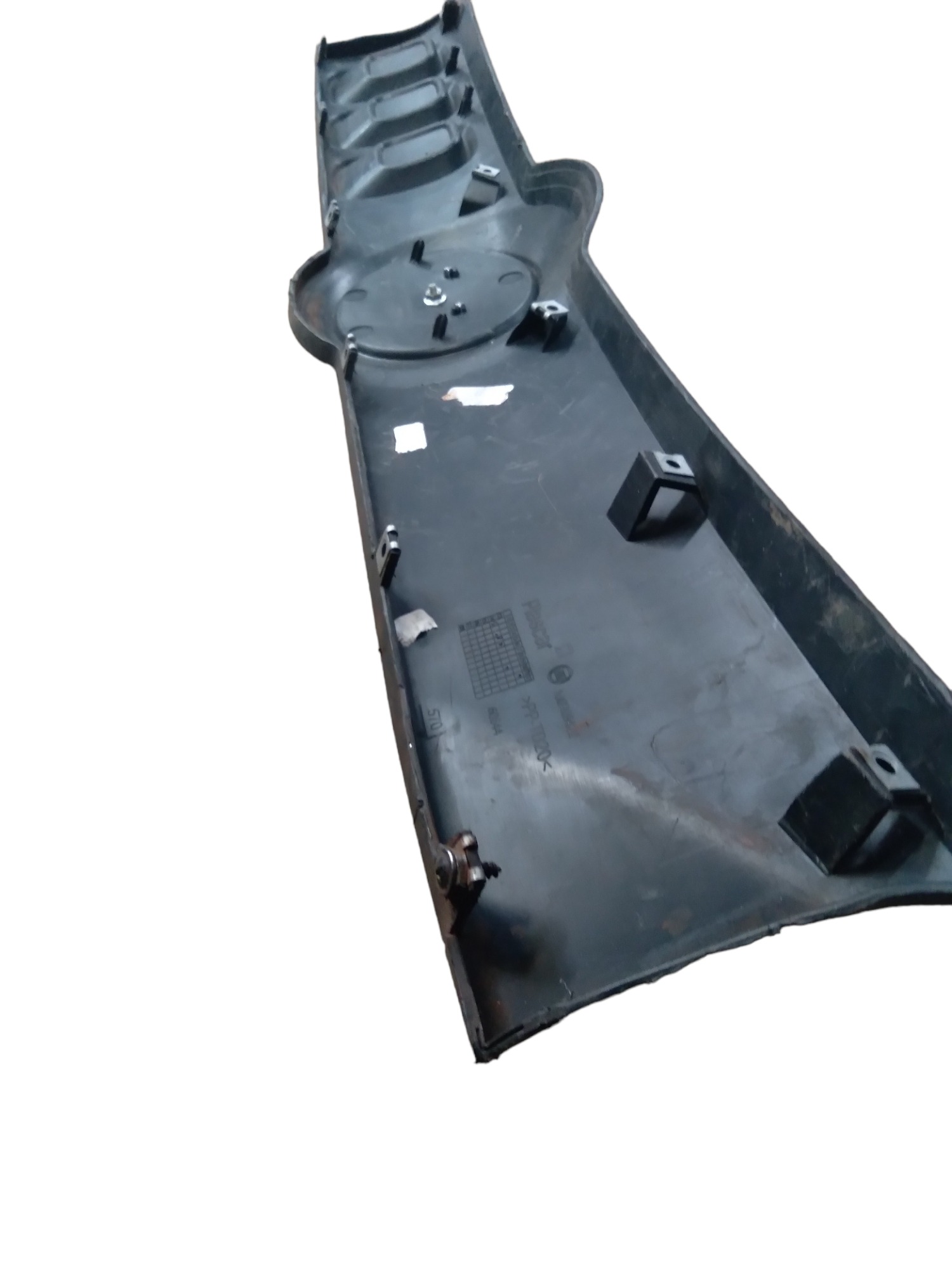 Grade Suporte Parachoque Dianteiro Fiat Uno 14/16 M.v Cinza 8