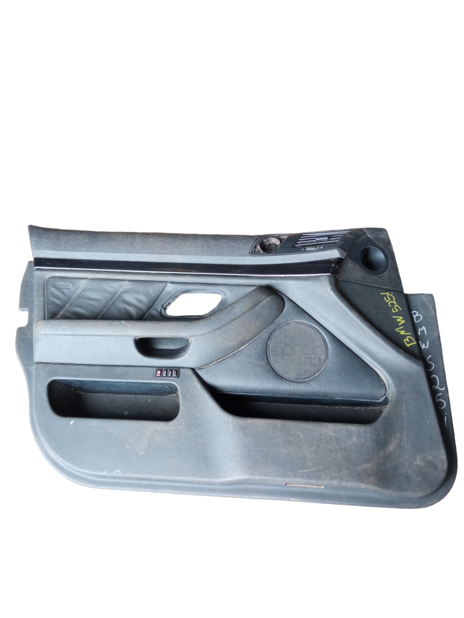 Forro Porta Dianteira Esquerda Bmw 525i 2001 Original Usado  Cinza 1