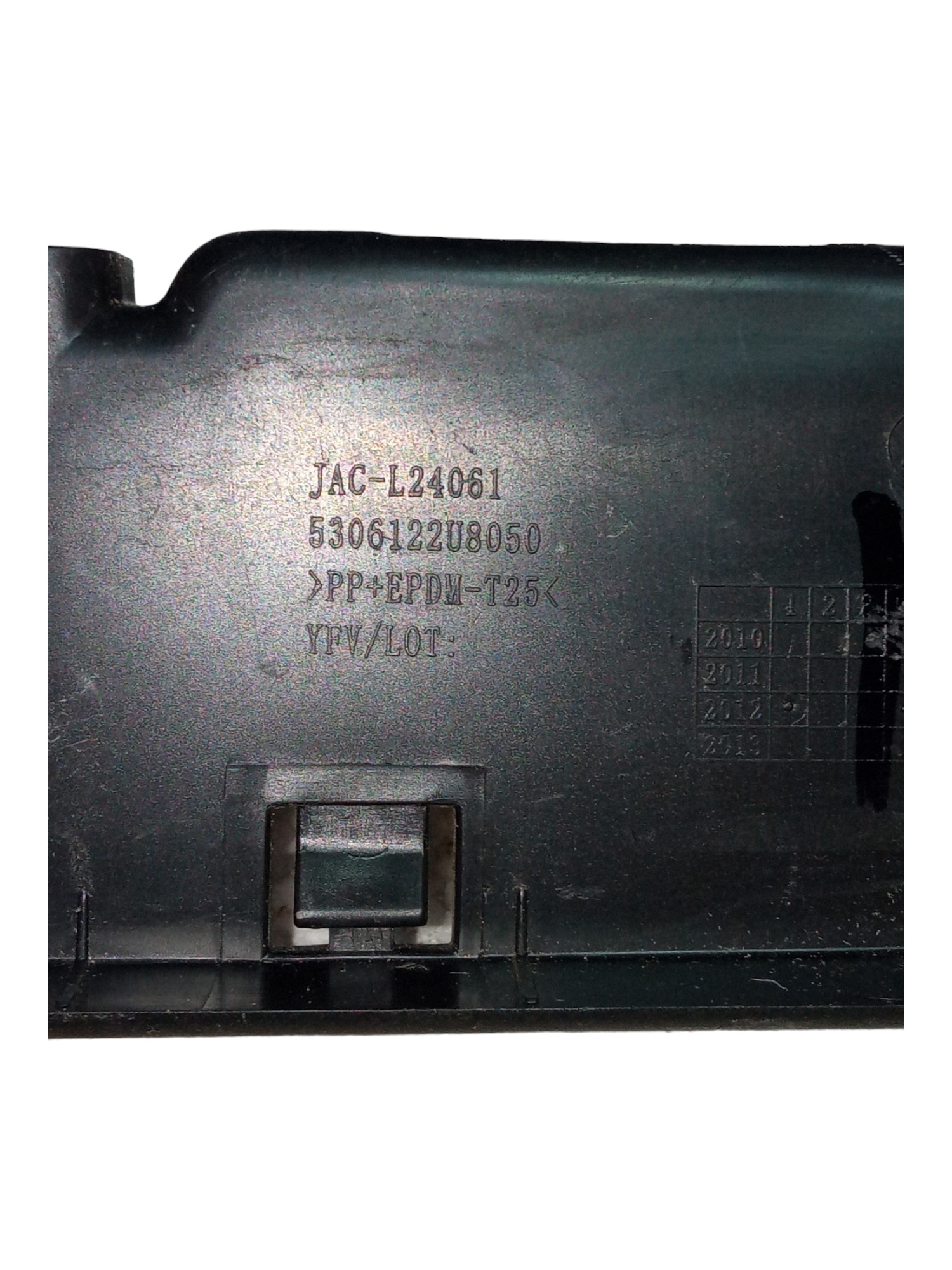 Moldura Acabamento Porta Objetos Jac J2 2012 2016 1.4 16v Preto 2
