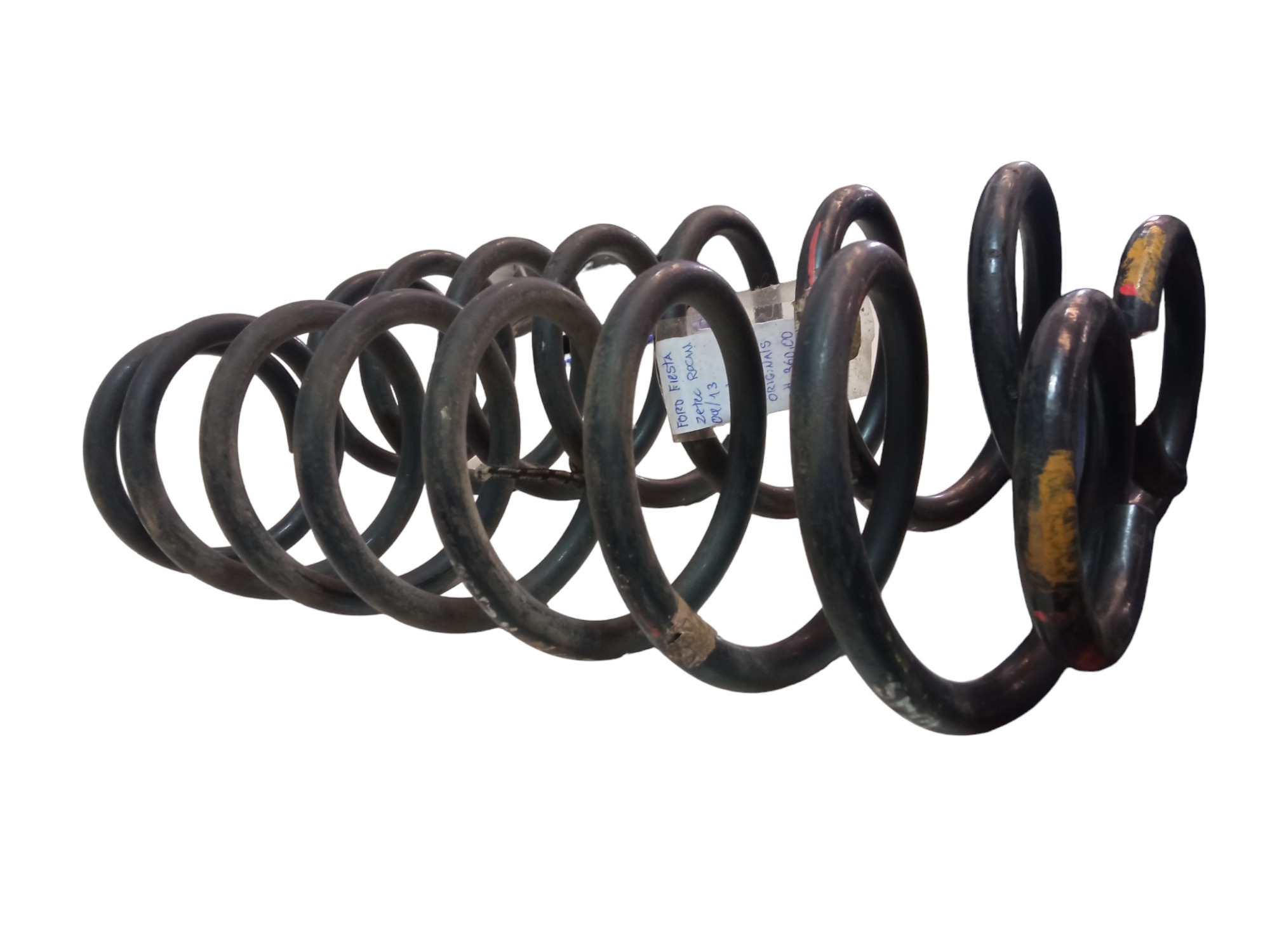 Par De Molas Traseiras Ford Fiesta Zetec Rocan 2009 A 2013 3