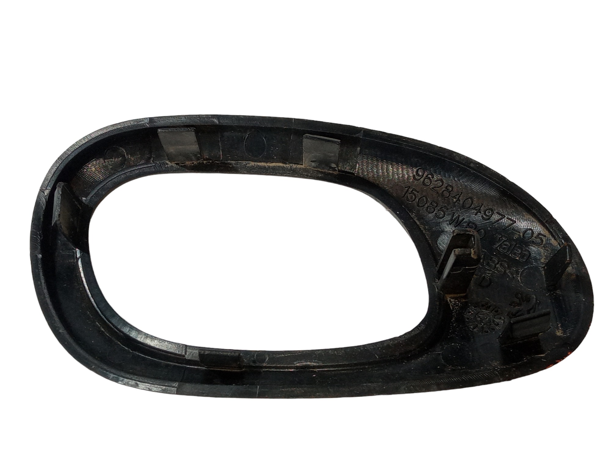 Moldura Macaneta Interna Dianteira Direita Peugeot 207 2010 Preto Dianteira 4