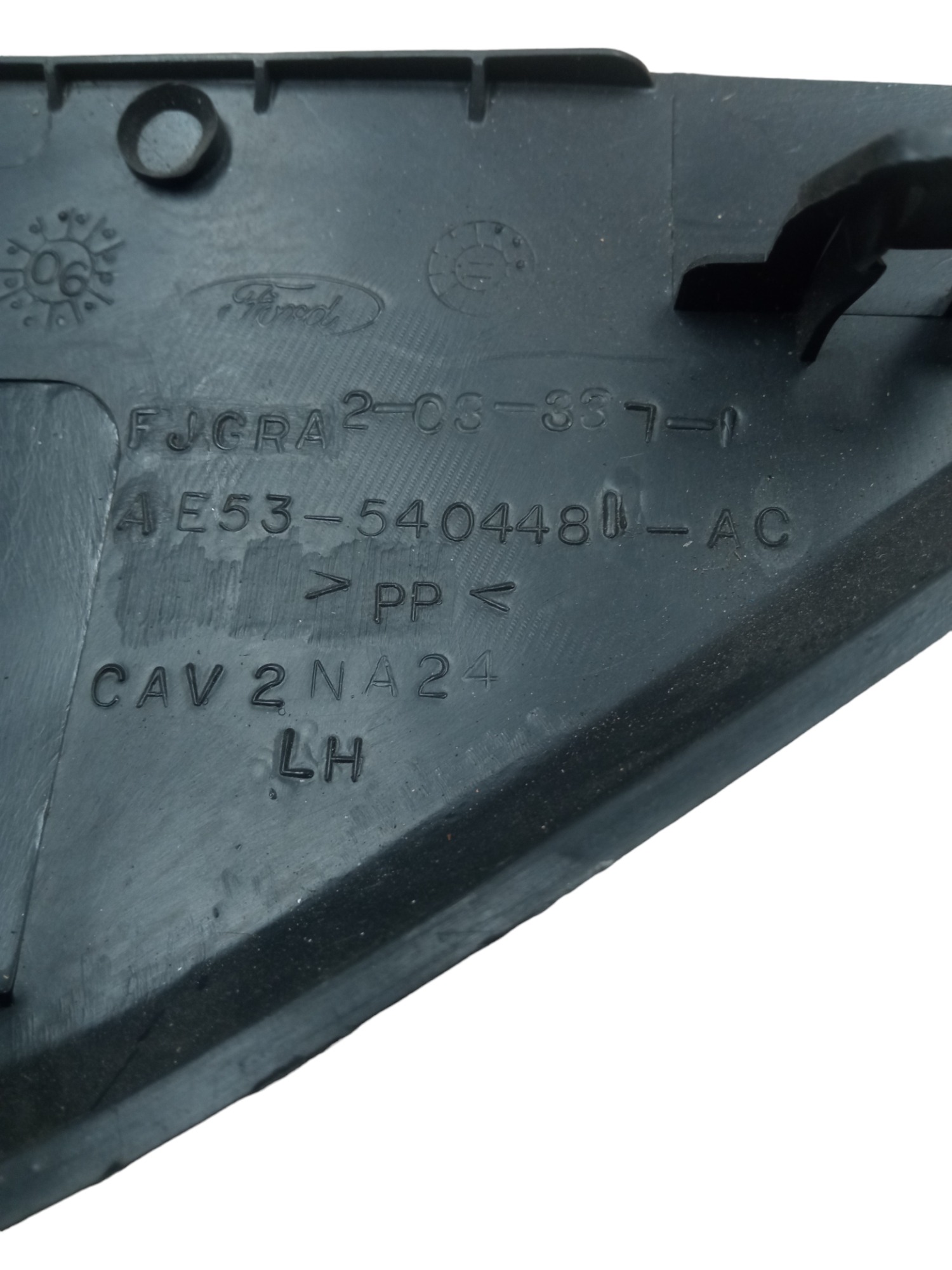 Tampa Lateral Esquerda Painel Ford Fusion 2006/2012 Preto 5