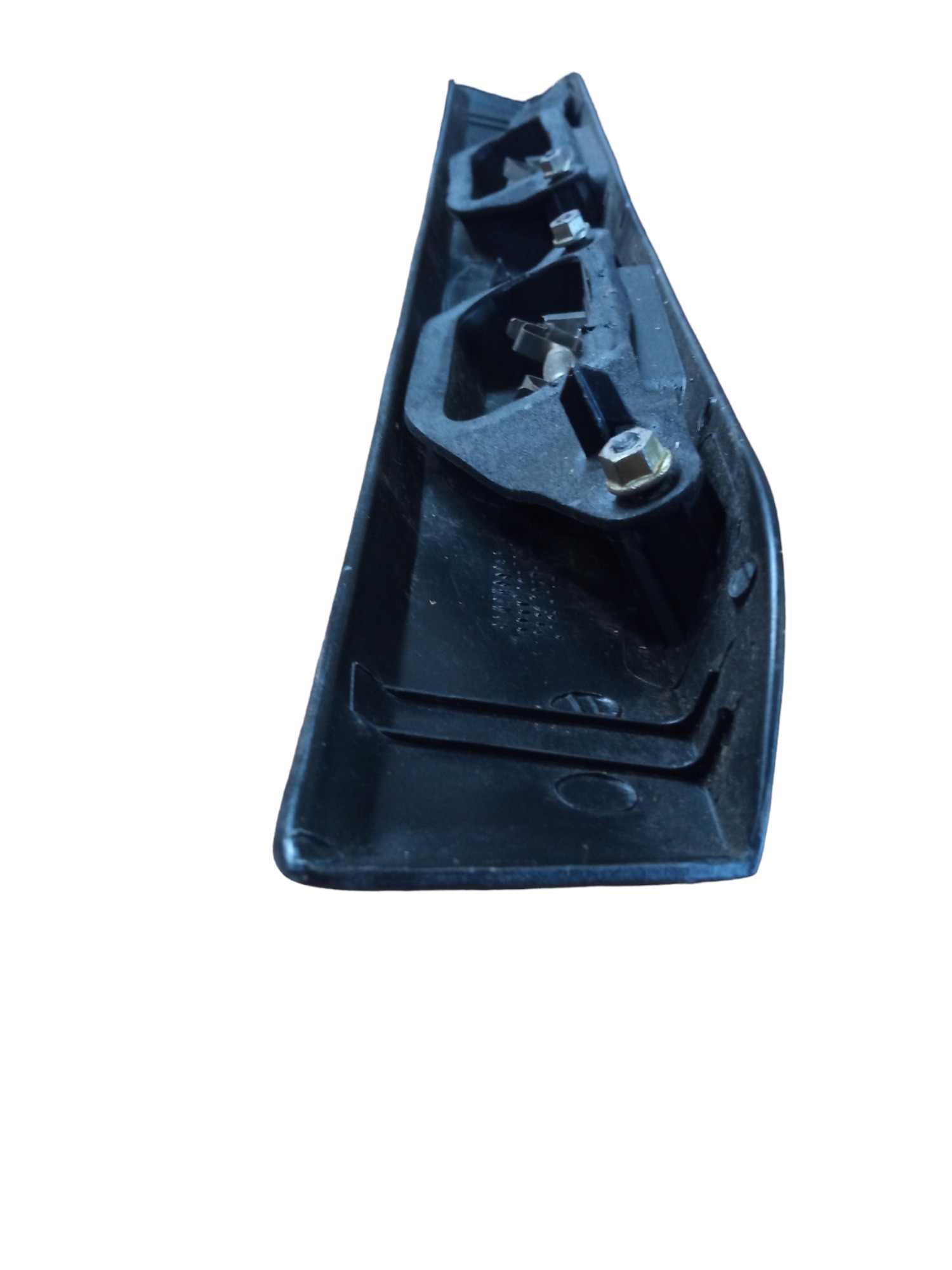 Moldura Luz Placa Ford Fiesta Sedan 2009 6s65a43404a Preto 5