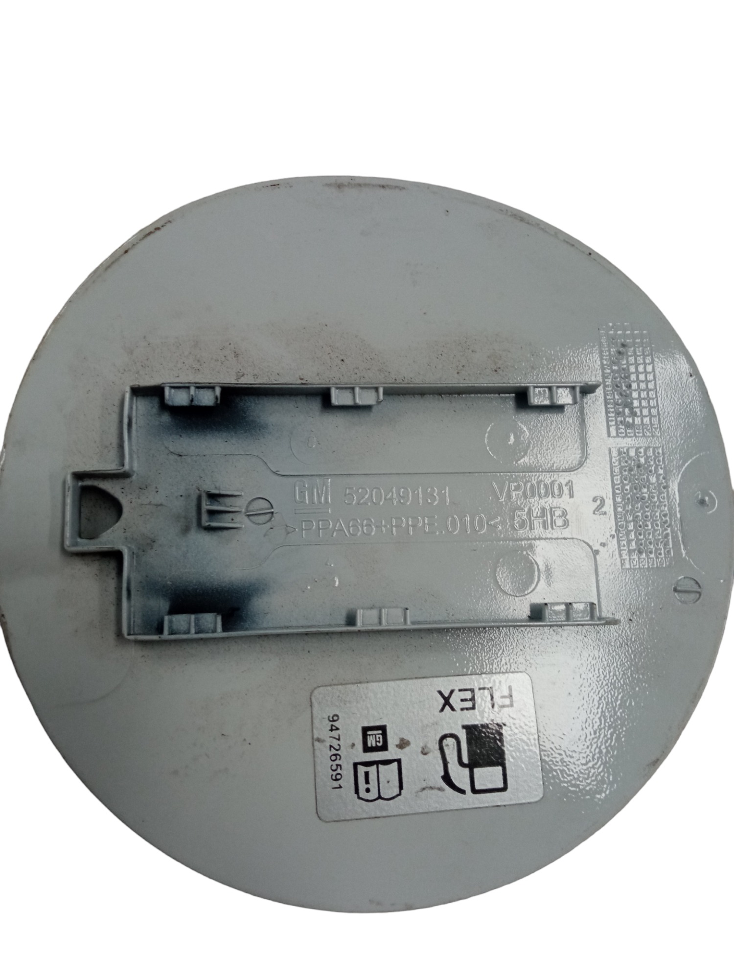 Portinhola Tampa Tanque Combustível Gm Onix 13/17 Original Branco 2017 4