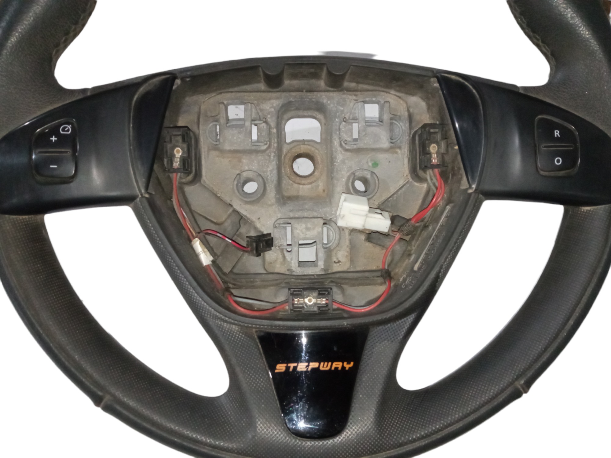 Volante Sandero Stepway 2015 2016 2017 2018 Preto 3