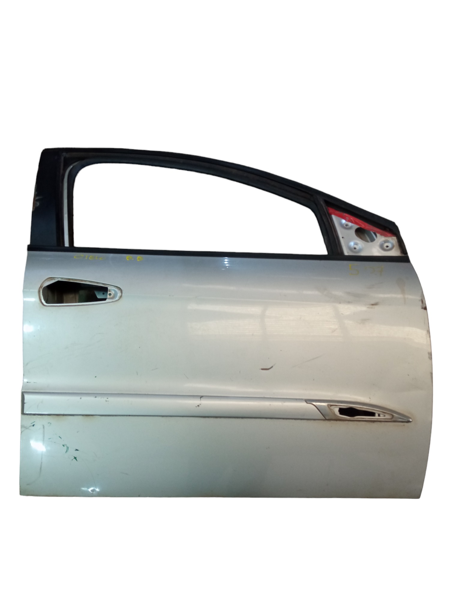 Porta Dianteira Direita Chery Cielo 2010 2011 2012 Original  Dianteira Direito Prata 1