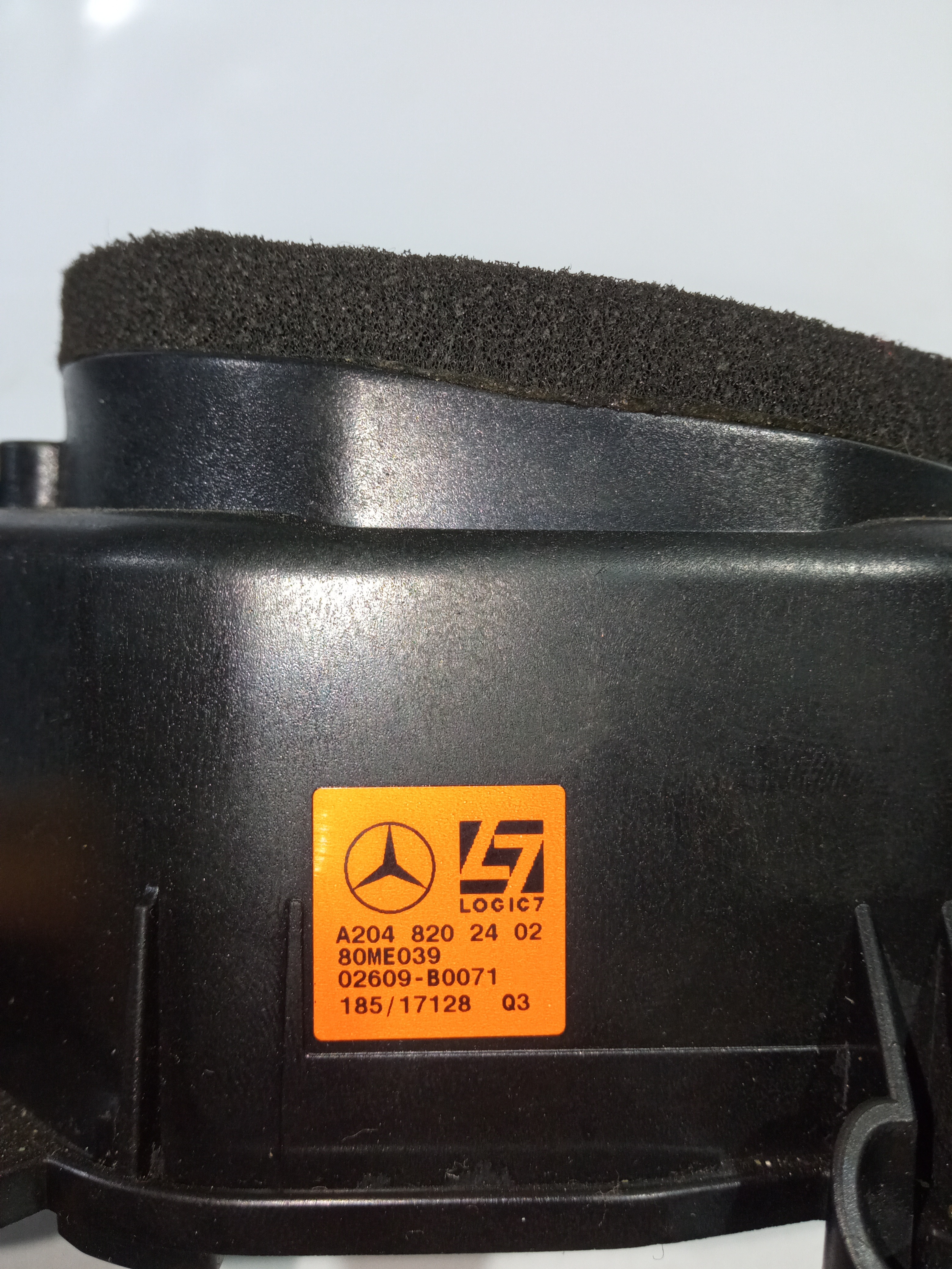 Alto-falante Traseiro Original Mercedes E350 2009 Preto 5