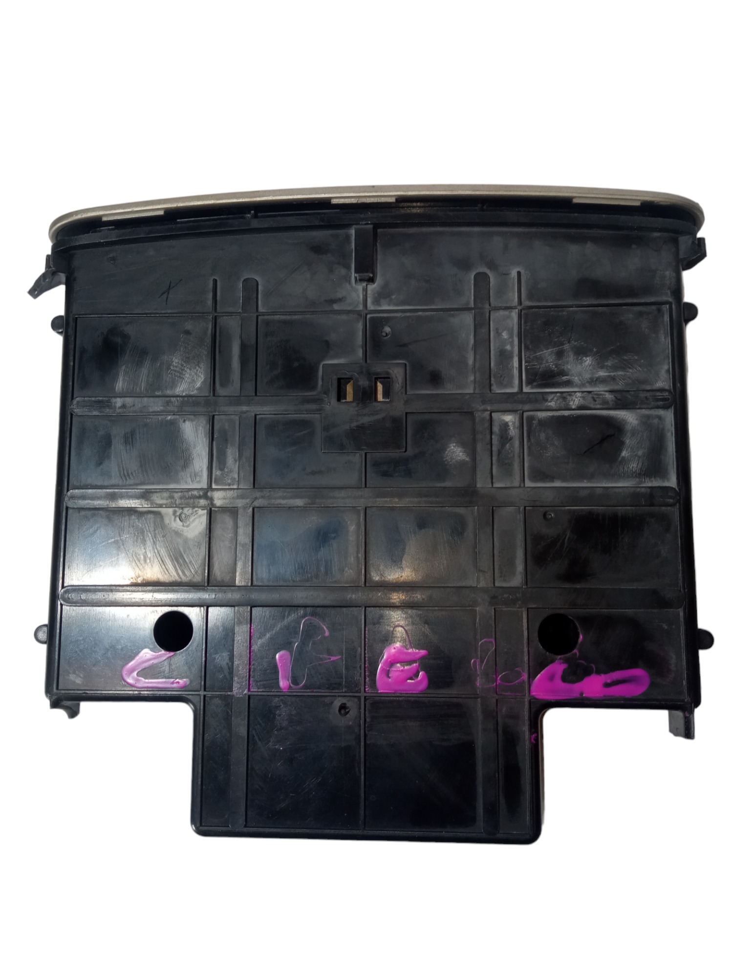 Porta Objetos Trecos Gaveta Painel Central Chery Cielo 2011 Cinza 5