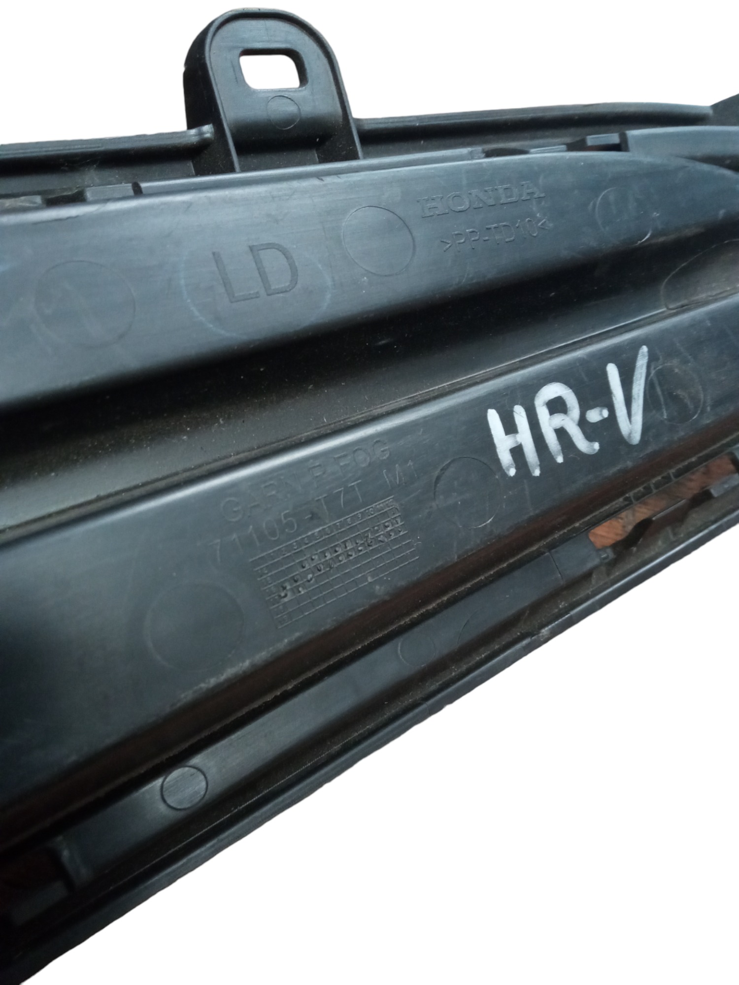 Grade Moldura Farol De Milha Direito Honda Hr-v 2015/2018 Mv Preto Esquerdo 4