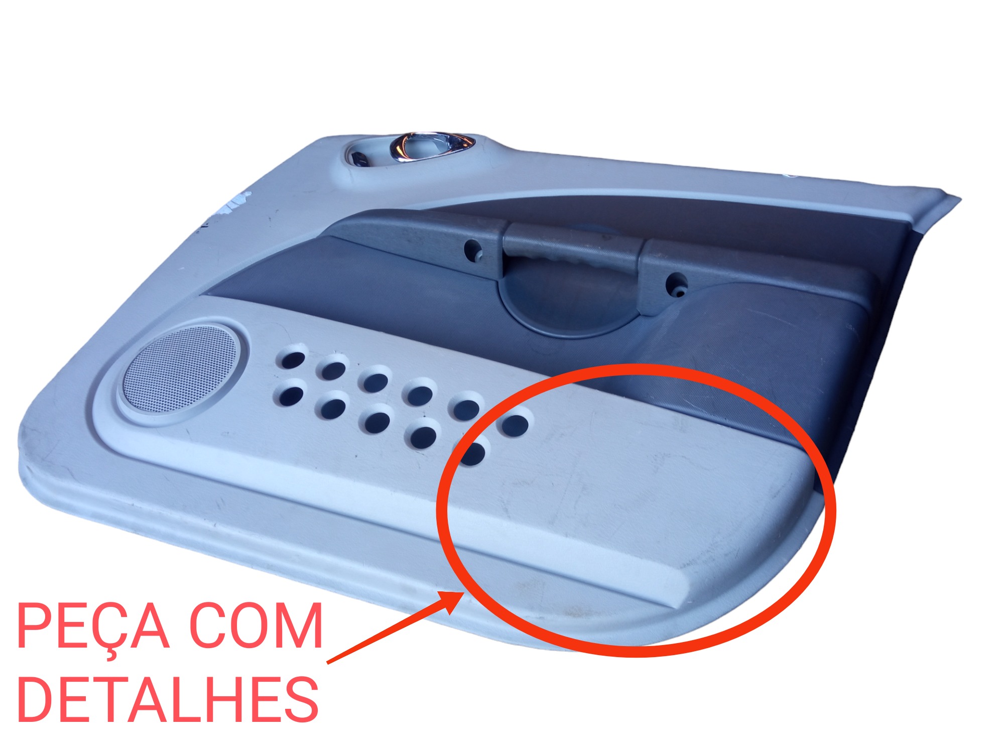 Forro Porta Dianteira Direita Chrysler Pt Cruiser 2006 2010 Cinza 2