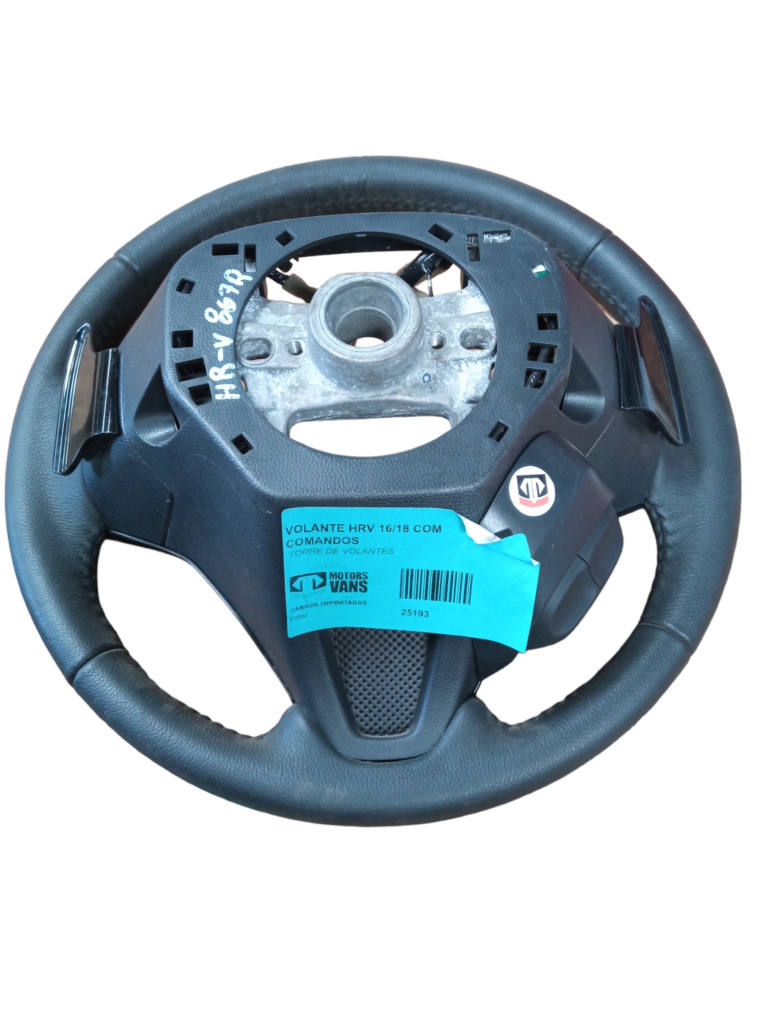 Volante Honda Hrv 2016/2018 C/detalhes  Preto 2