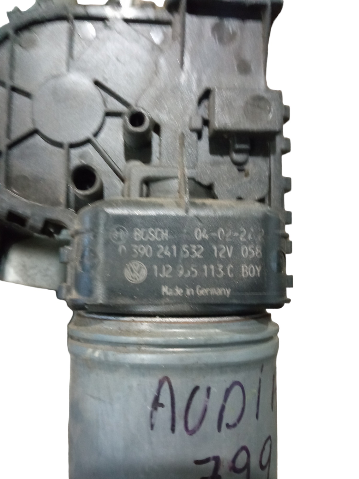 Mecanismo C/motor Limpador Para-brisa Original Audi A3 M.v 5
