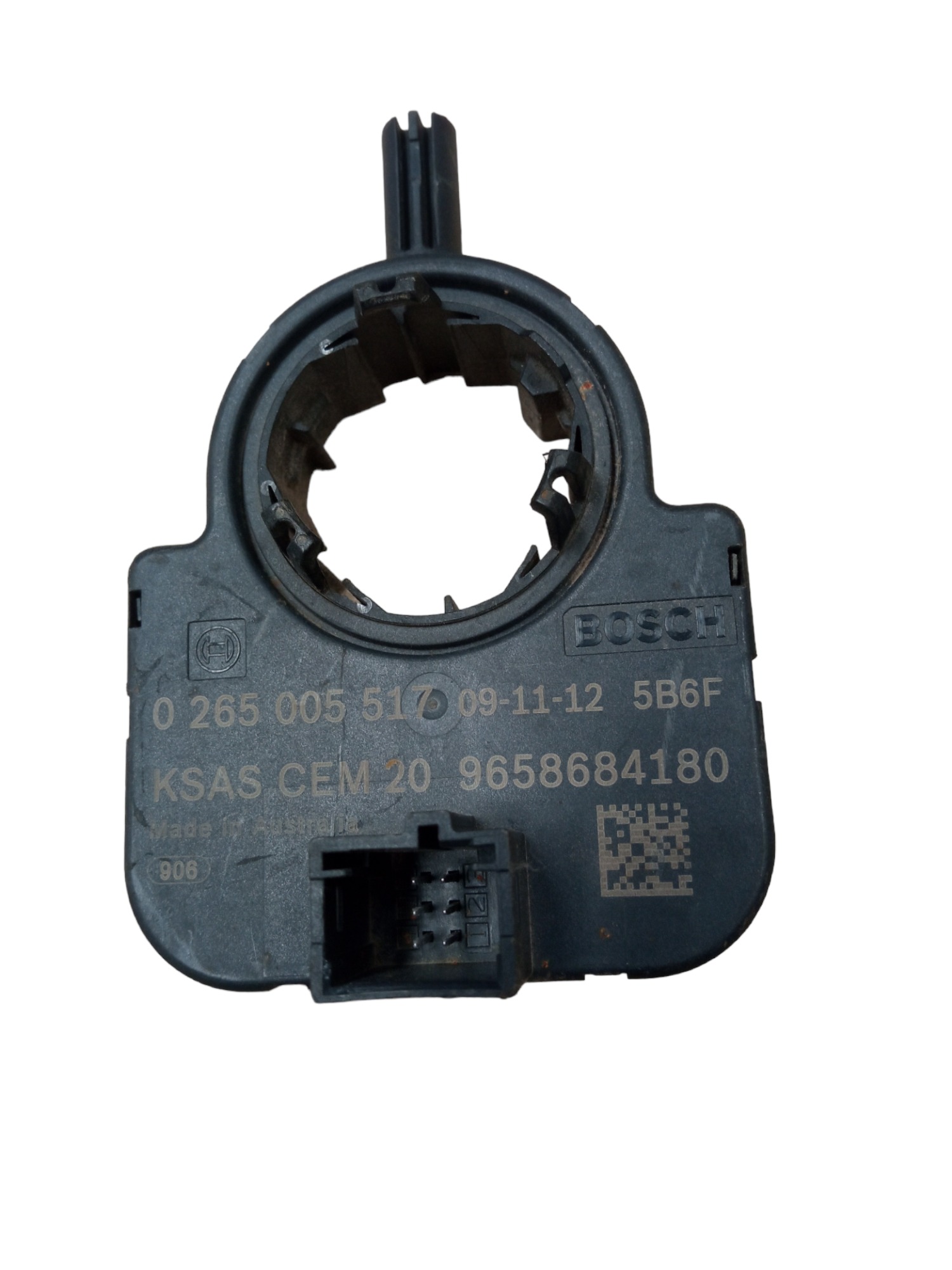 Sensor Ângulo Direção Volante Citroen C4 Pallas 2008/2013  Preto 1